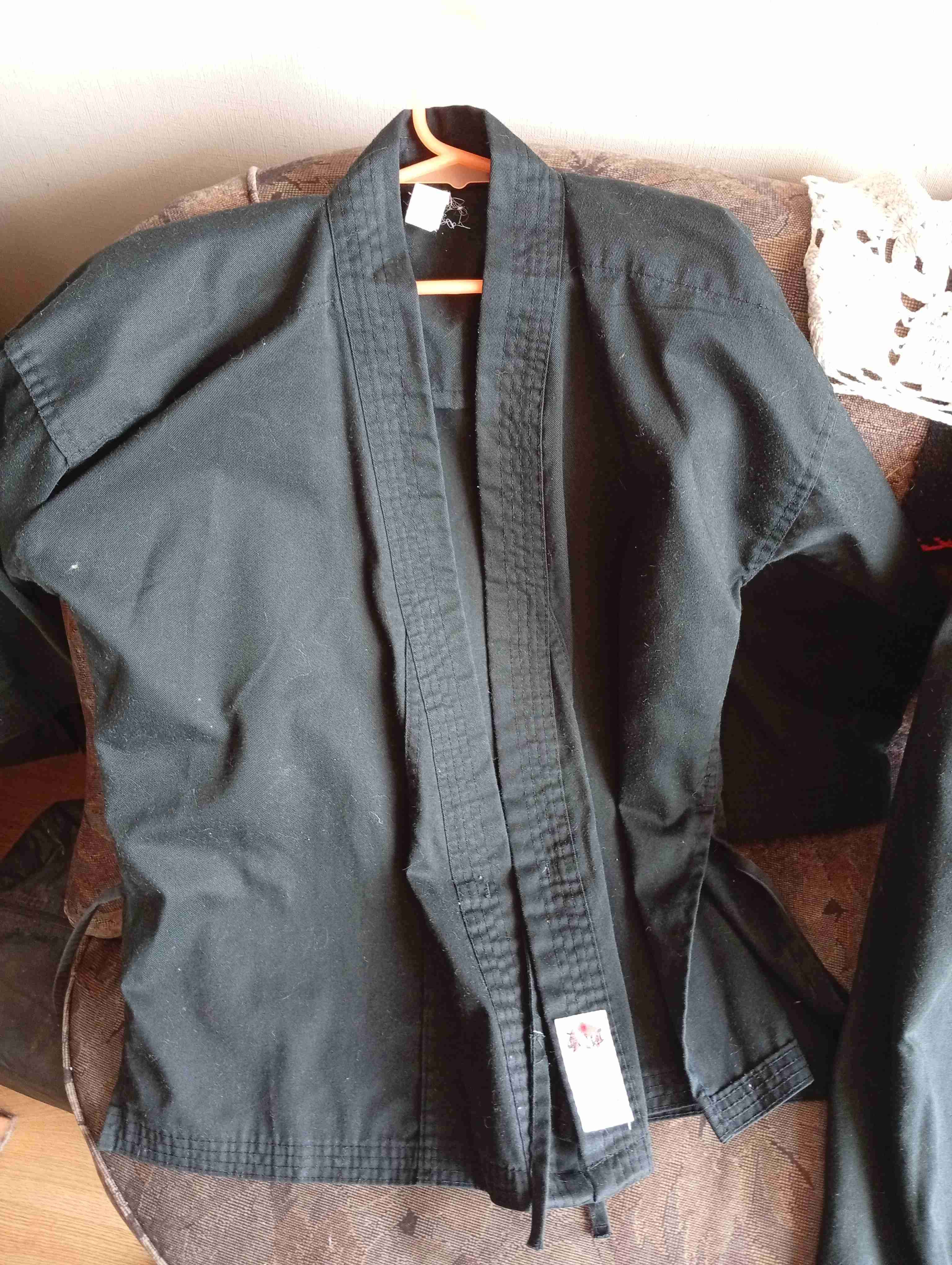 Kimono negro talla 140 - miniatura 4