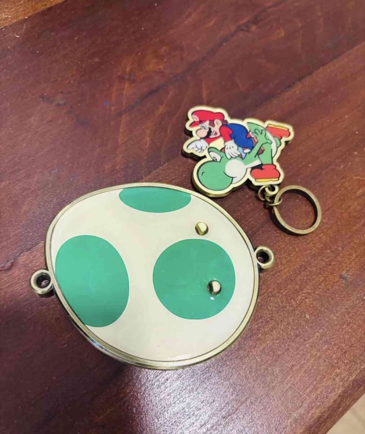 Llavero Mario y Yoshi - miniatura 2