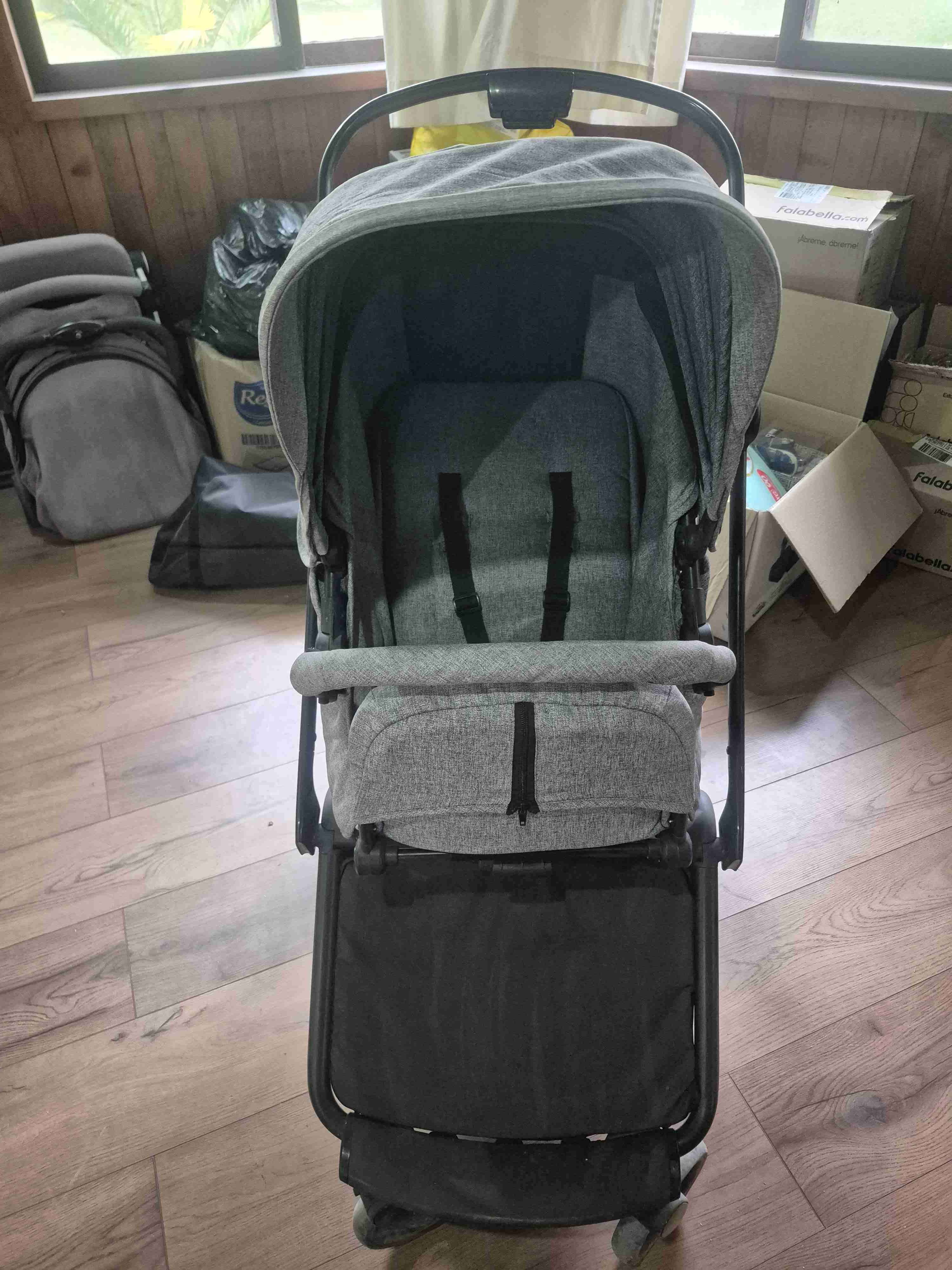 Coche de bebé gris urbano SWIFT 360 - miniatura 2