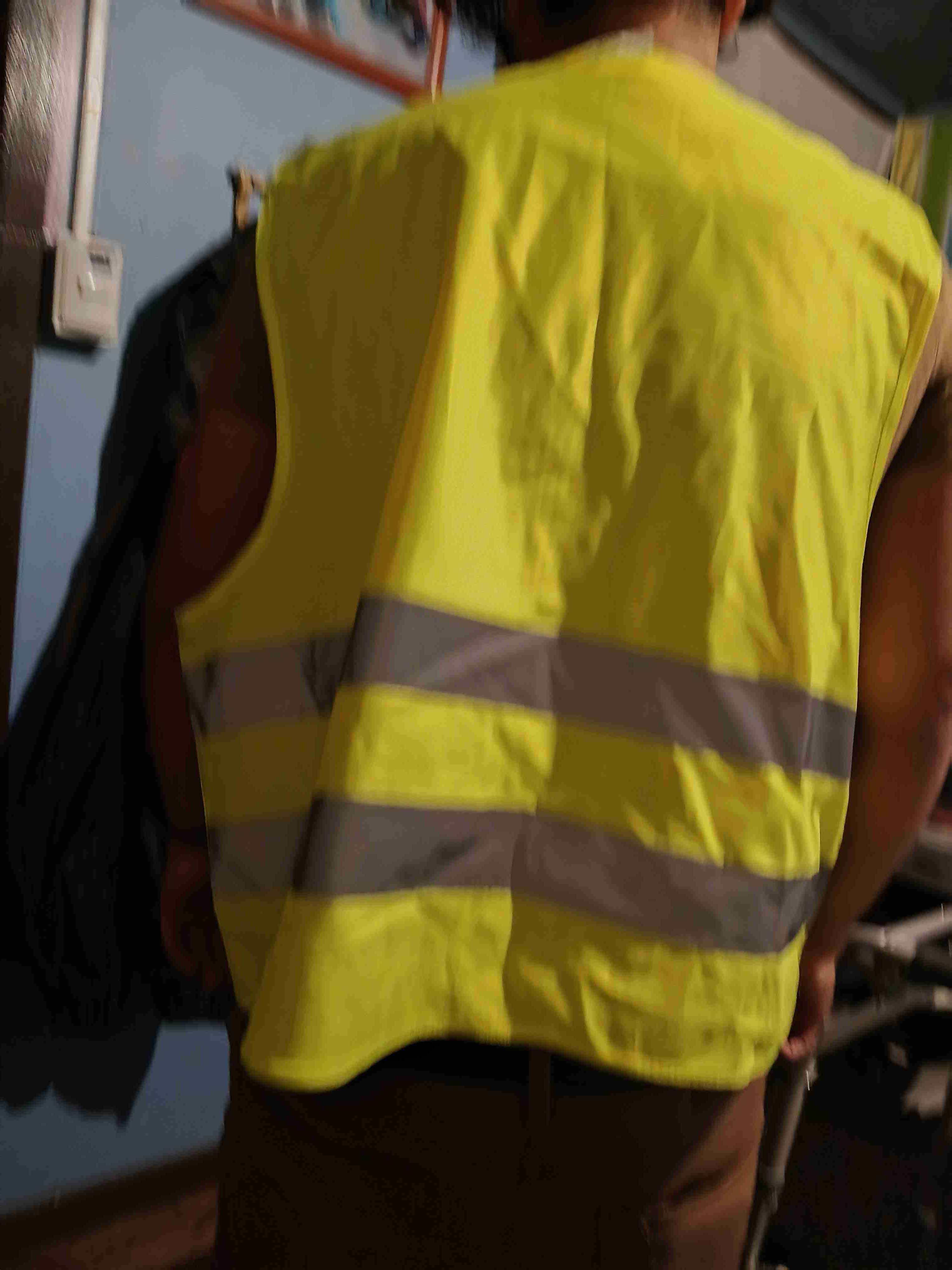 Chaleco reflectante amarillo - miniatura 2