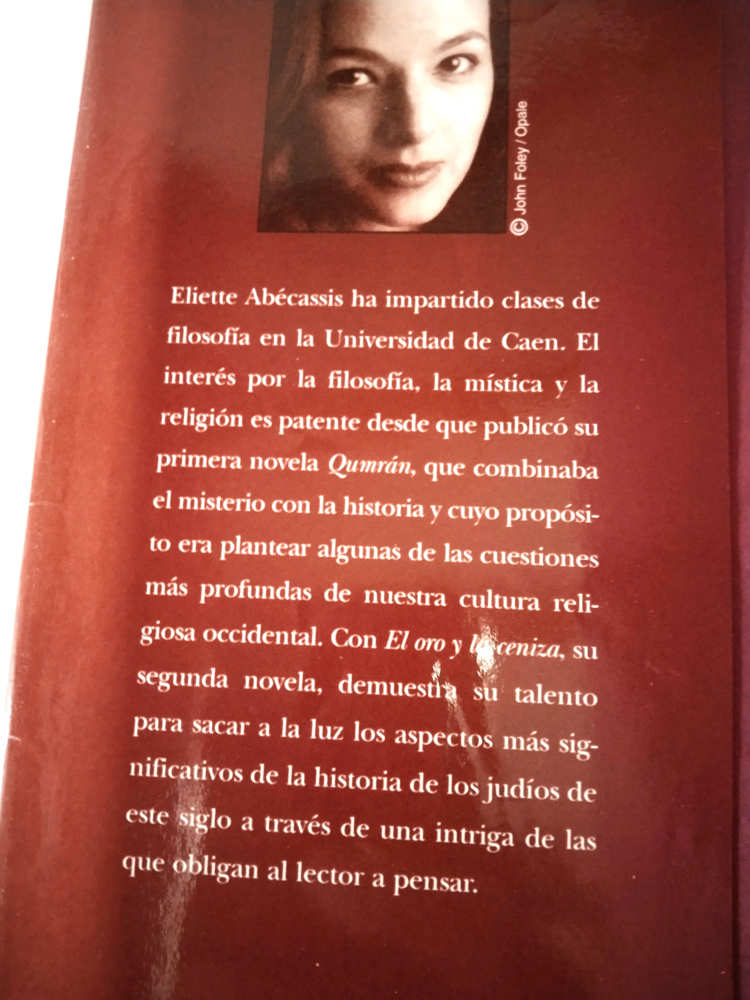 Libro 'El Oro y la Ceniza' - miniatura 3