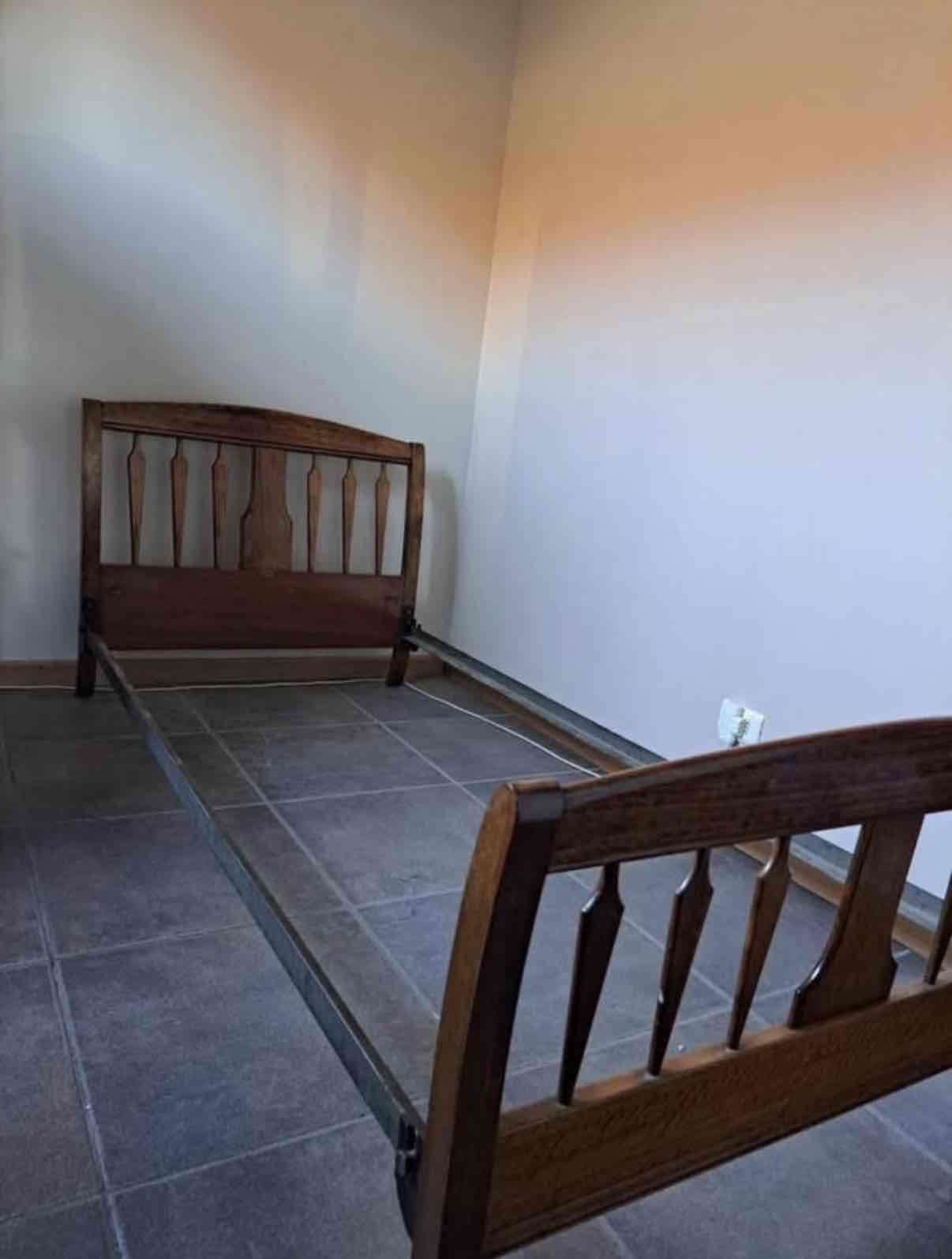 Cama marquesa de madera CIC 1 plaza - miniatura 2