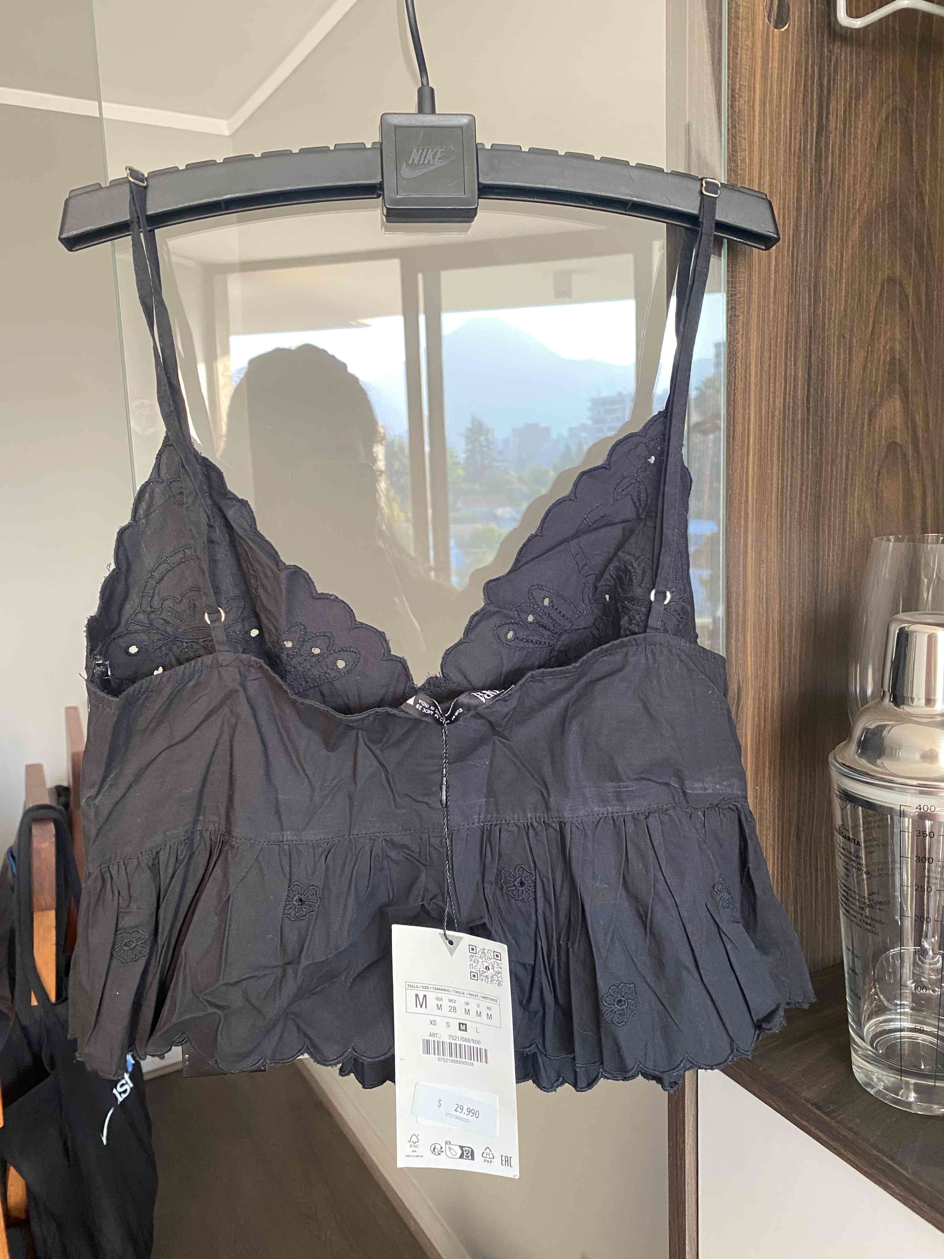 Top negro Zara - miniatura 3