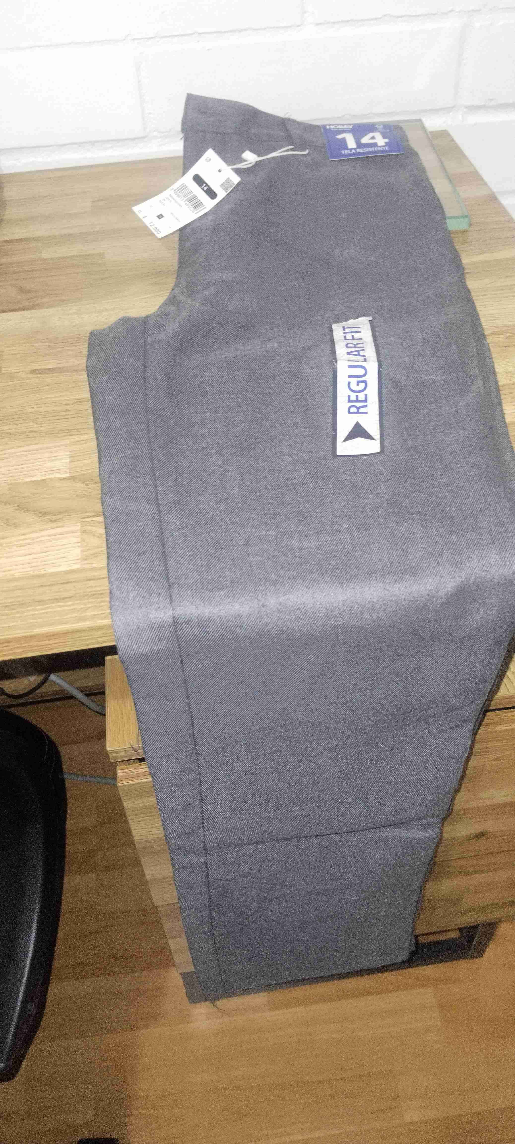 Pantalón escolar resistente gris - miniatura 2