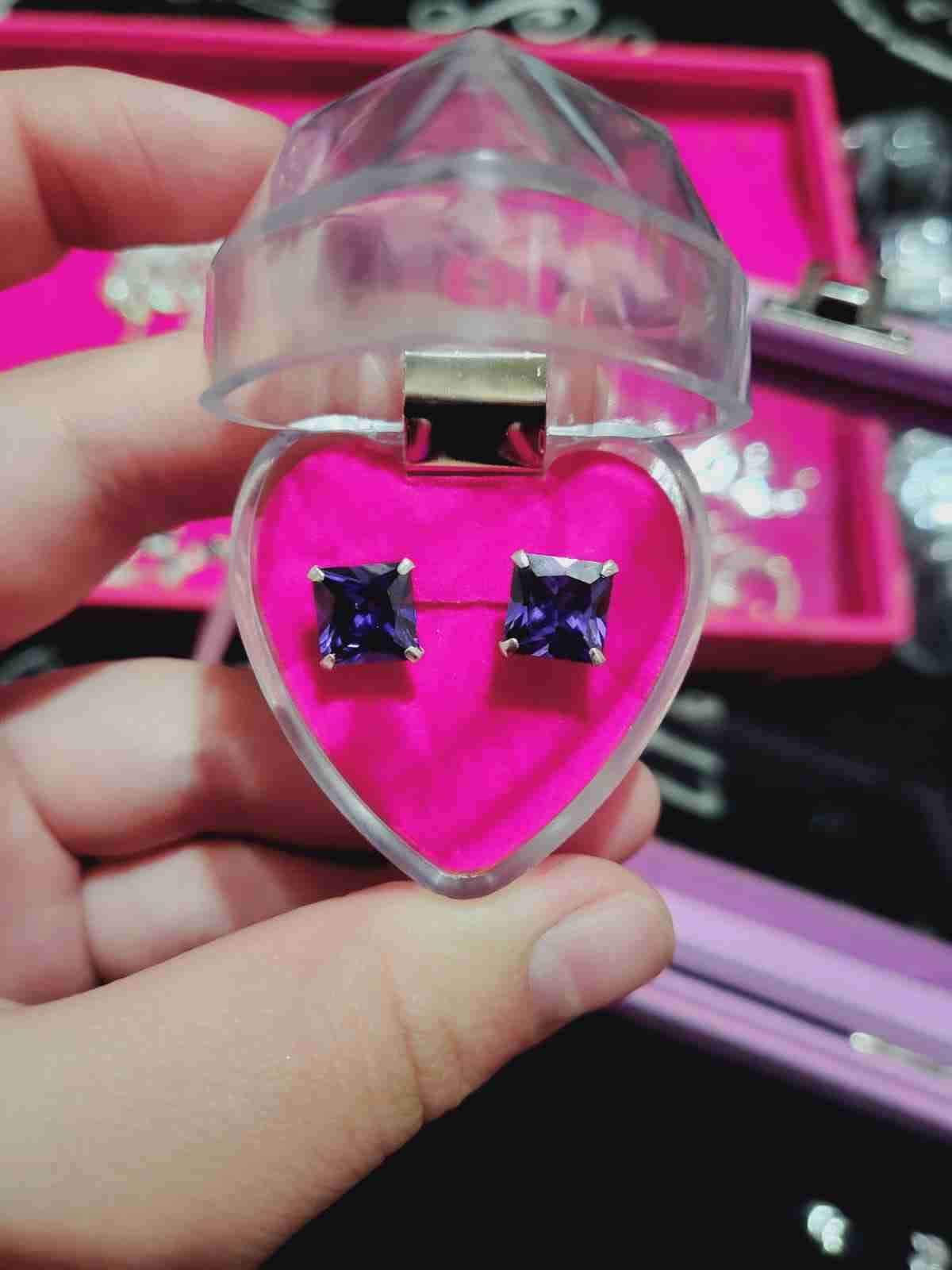 Aros plata fina muy lindos y elegantes - miniatura 2