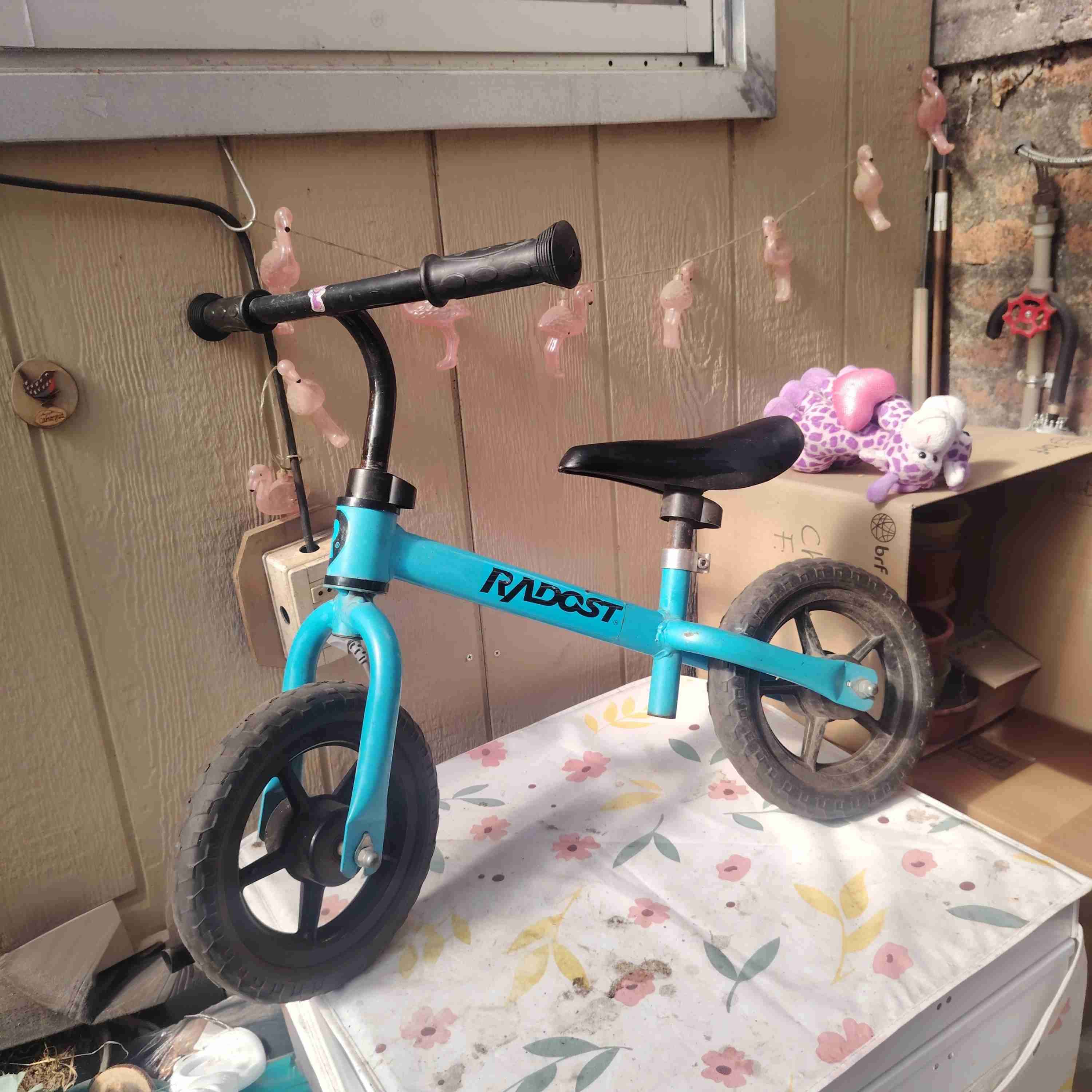 Bicicleta de equilibrio azul Radost - miniatura 1