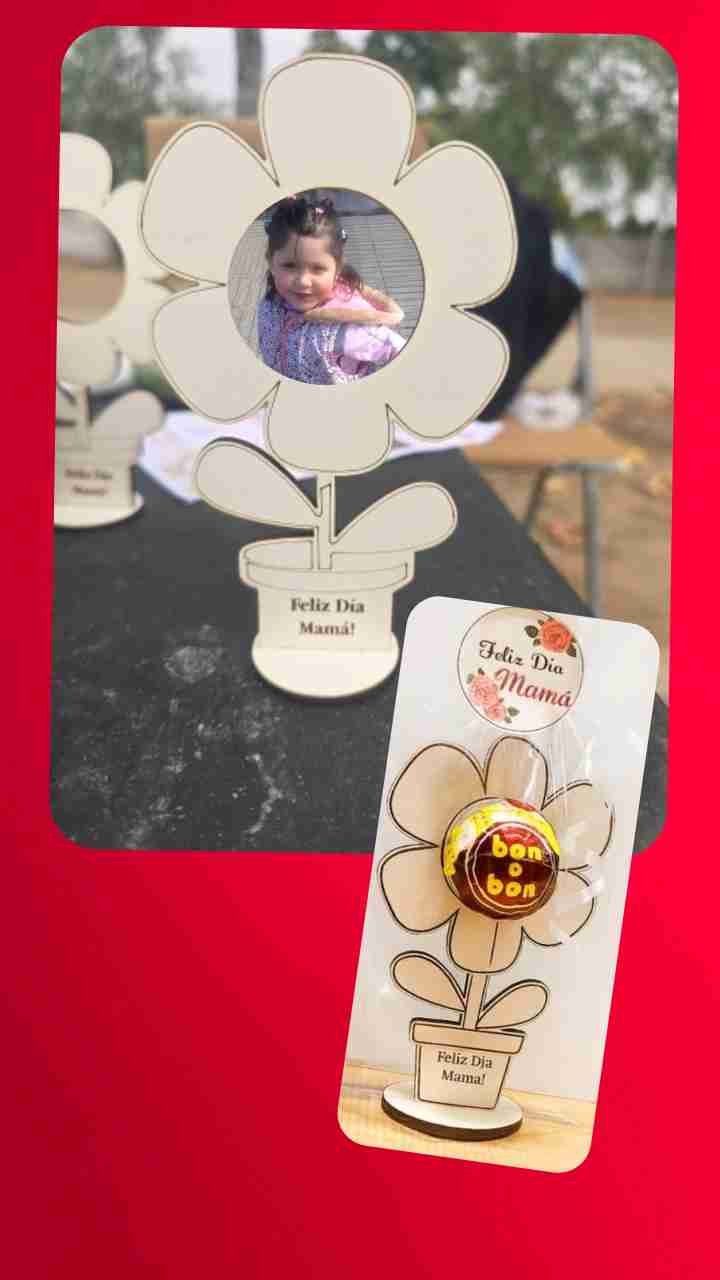 Portafotos en forma de flor - miniatura 1