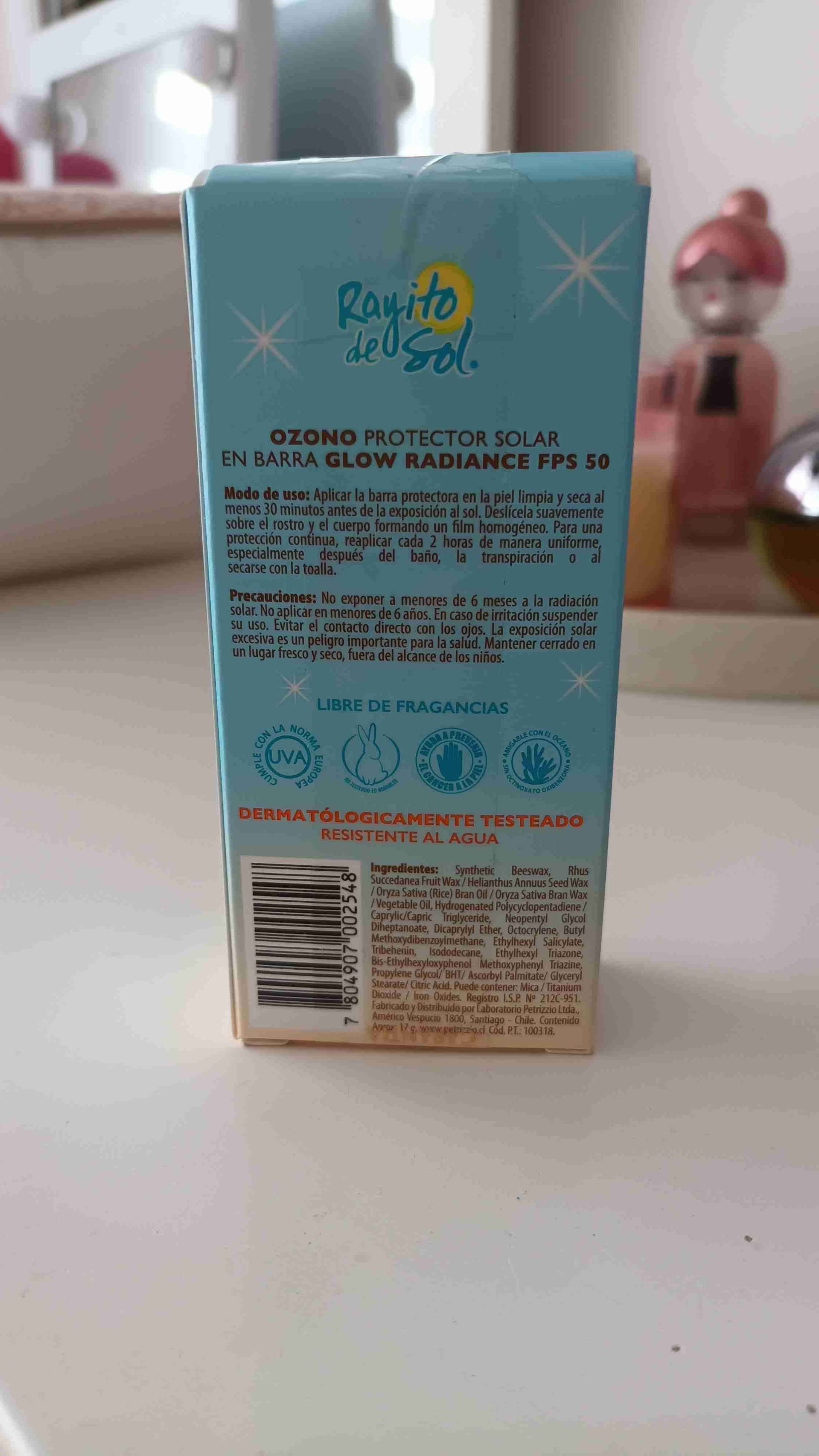 Barra solar Rayito de Sol FPS 50 - miniatura 2