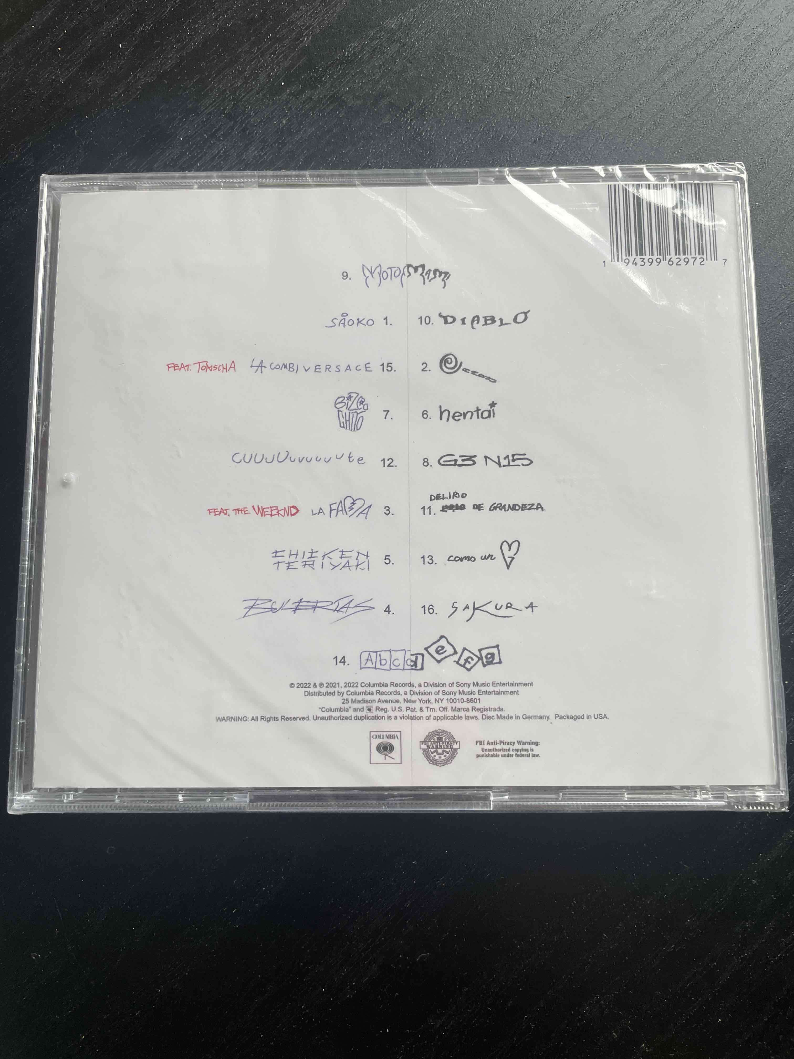 CD "Motomami" de Rosalía - miniatura 2