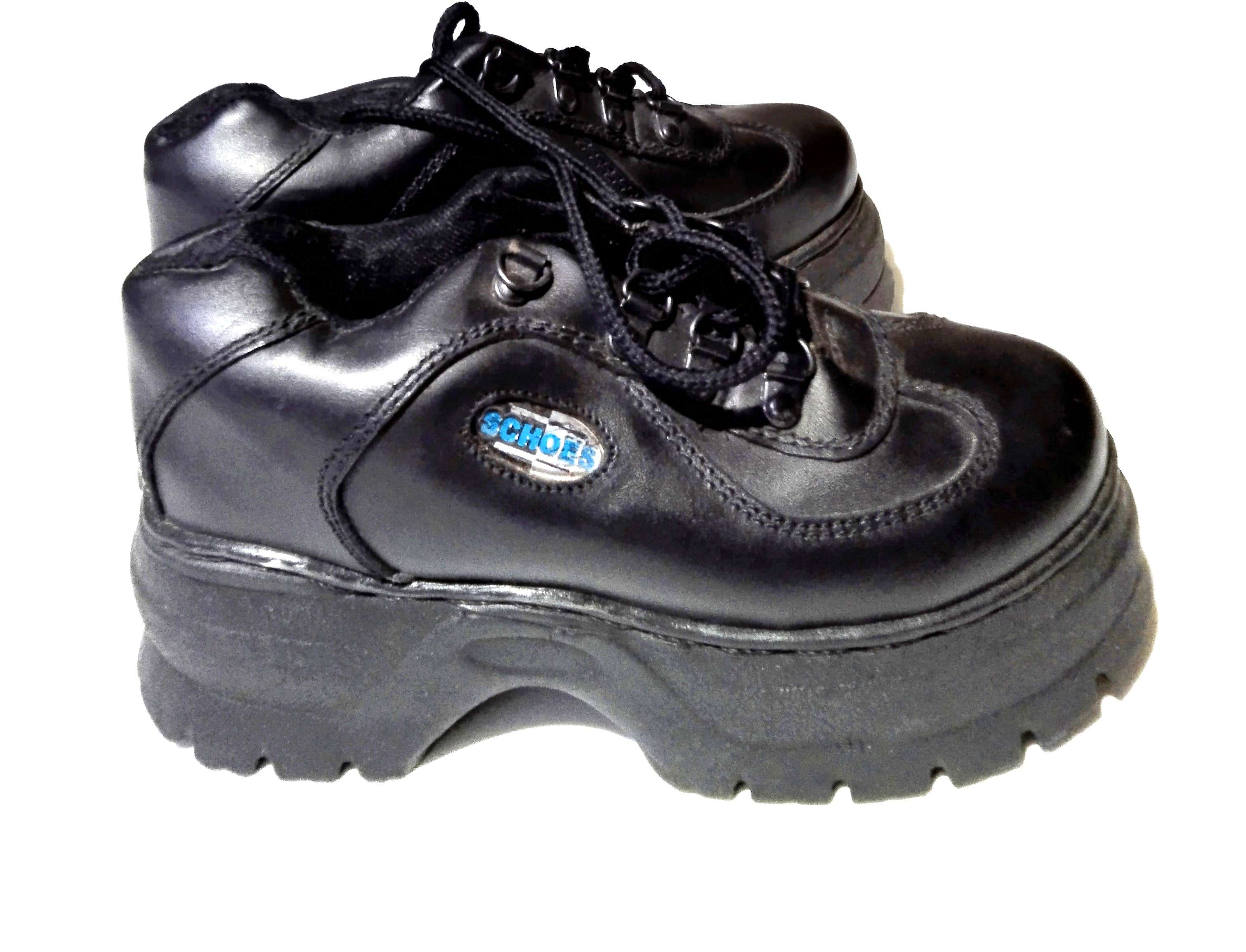 Zapatos plataforma negros N 34 - miniatura 2