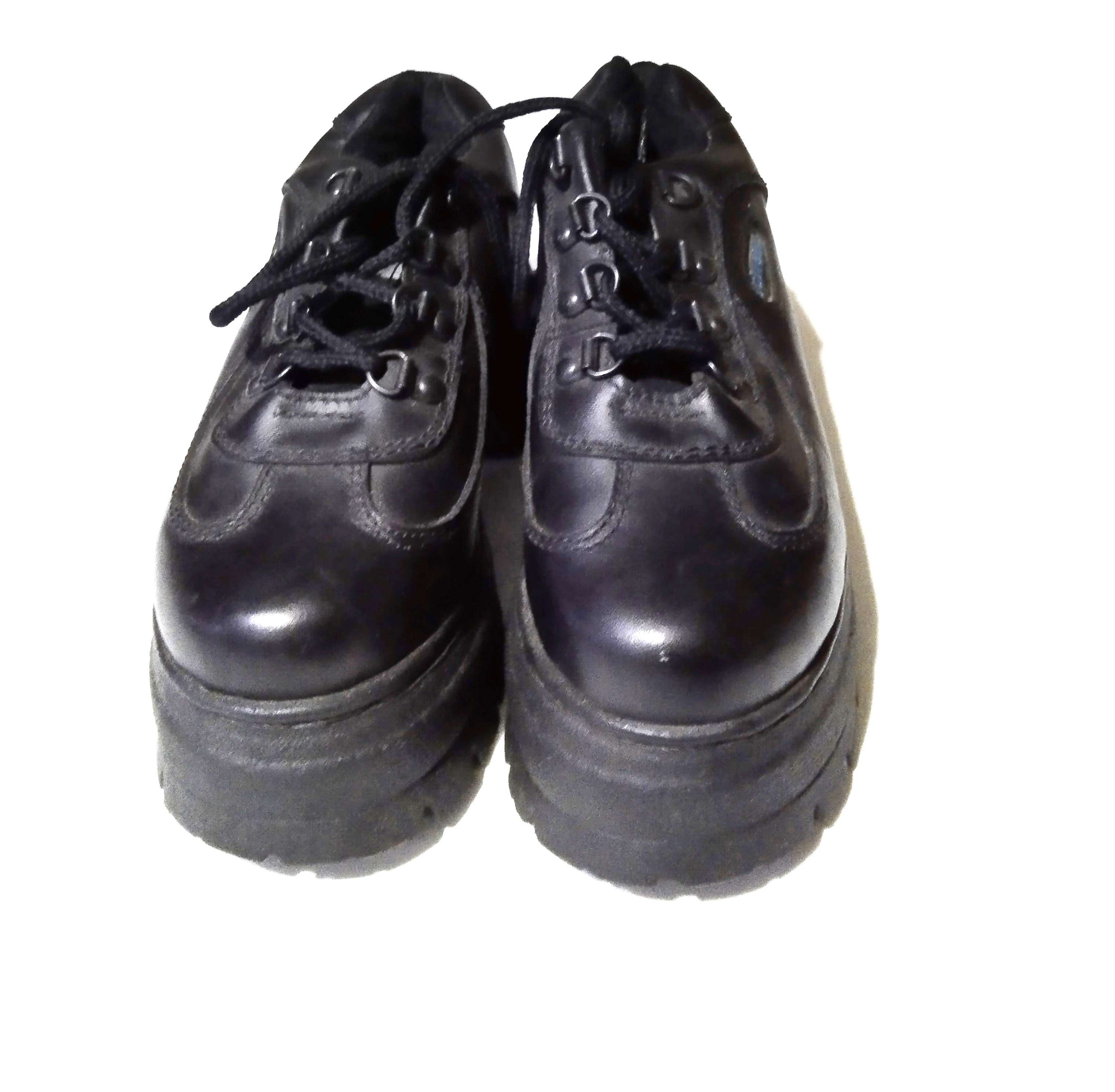 Zapatos plataforma negros N 34 - miniatura 3