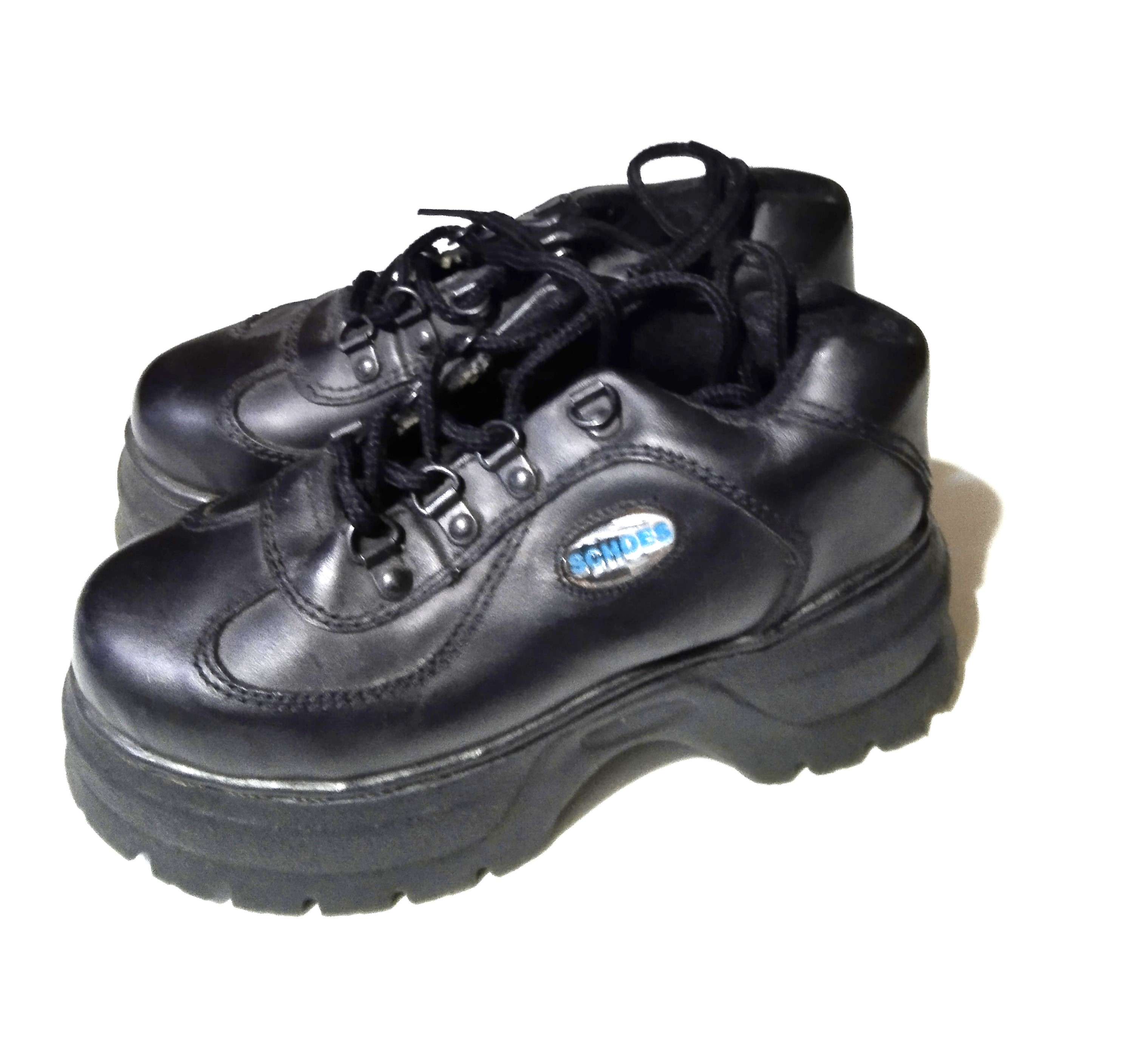 Zapatos plataforma negros N 34 - miniatura 4