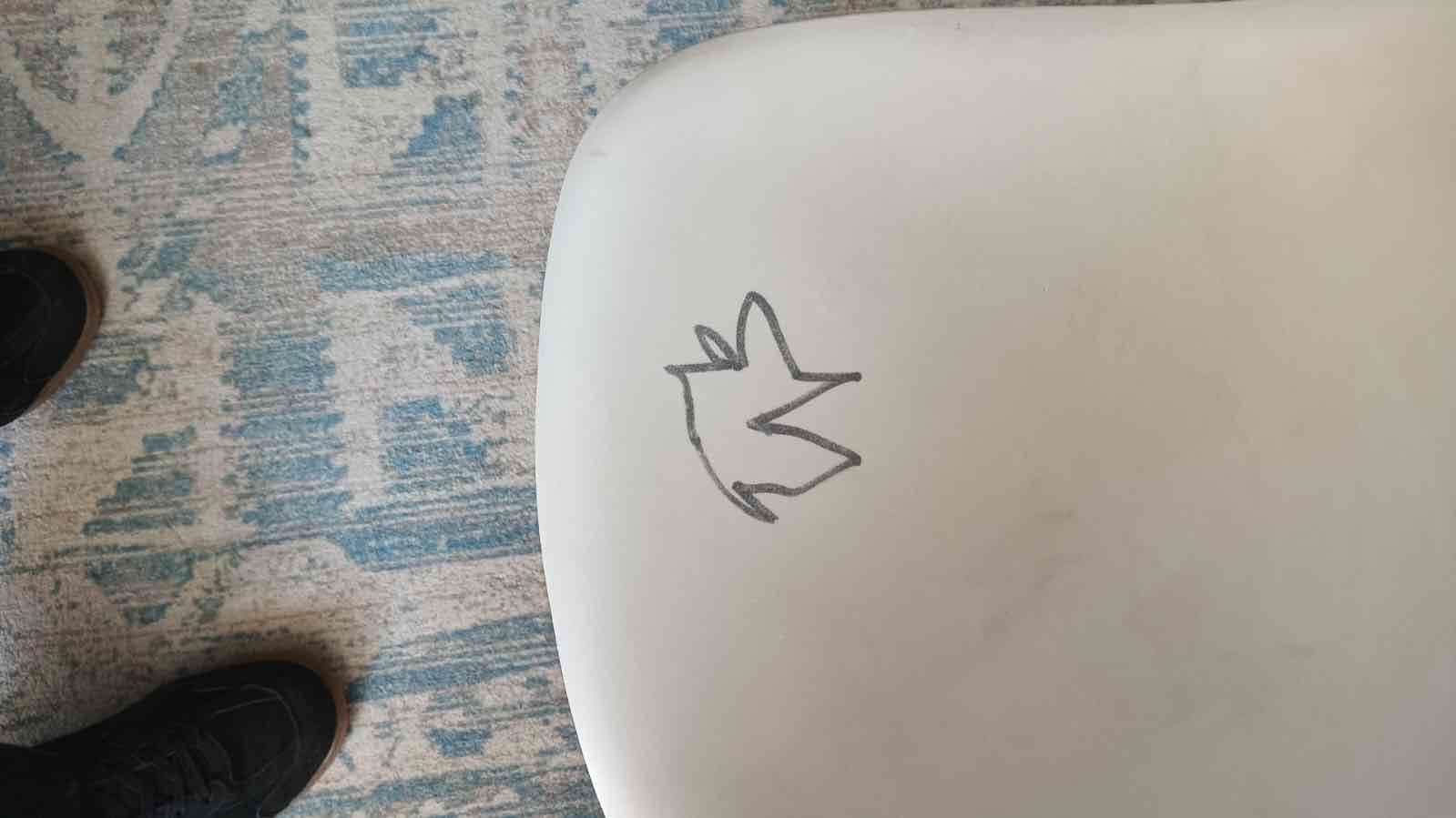 Mesa redonda infantil blanca - miniatura 2