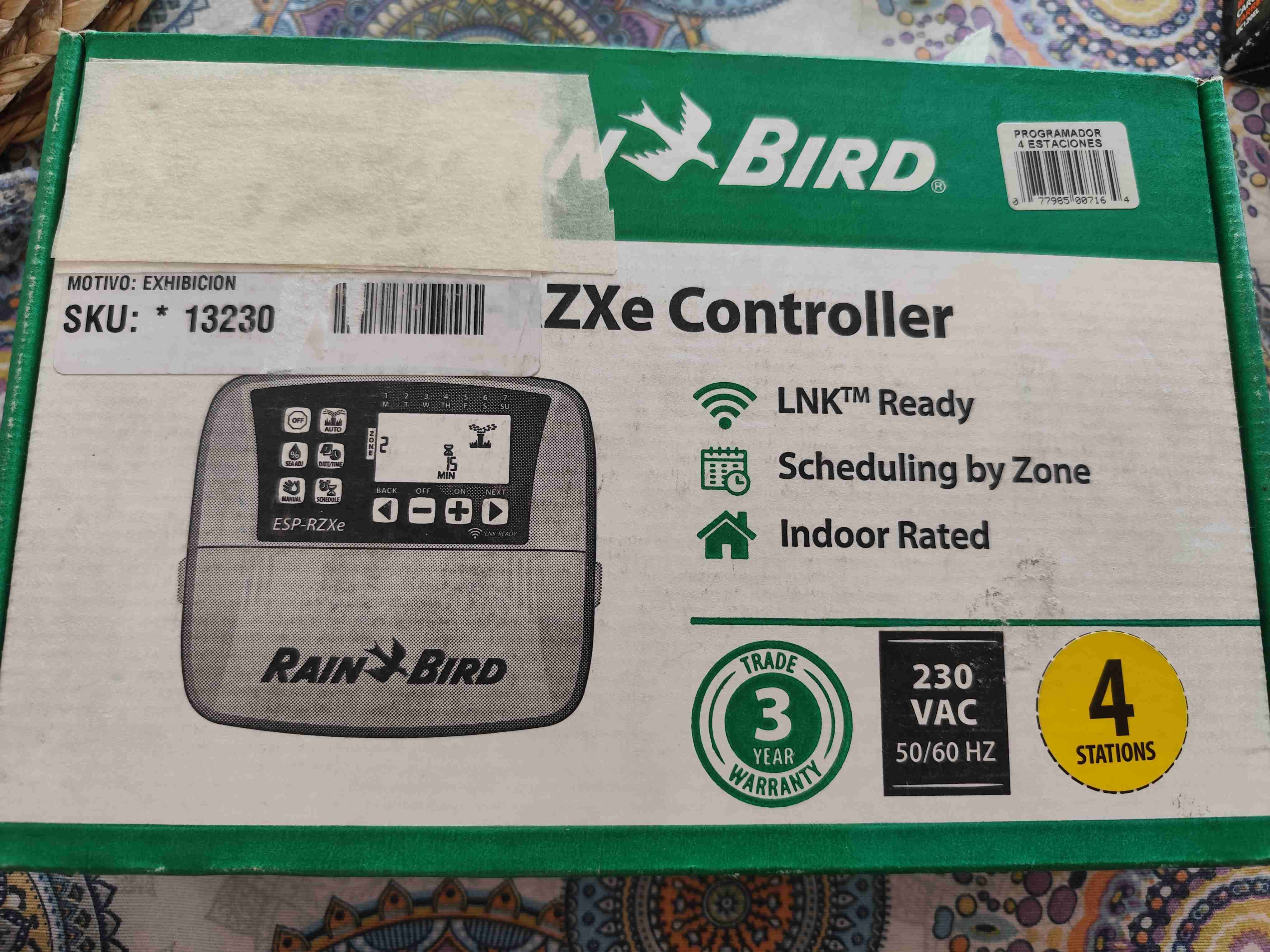 Controlador de riego Rain Bird