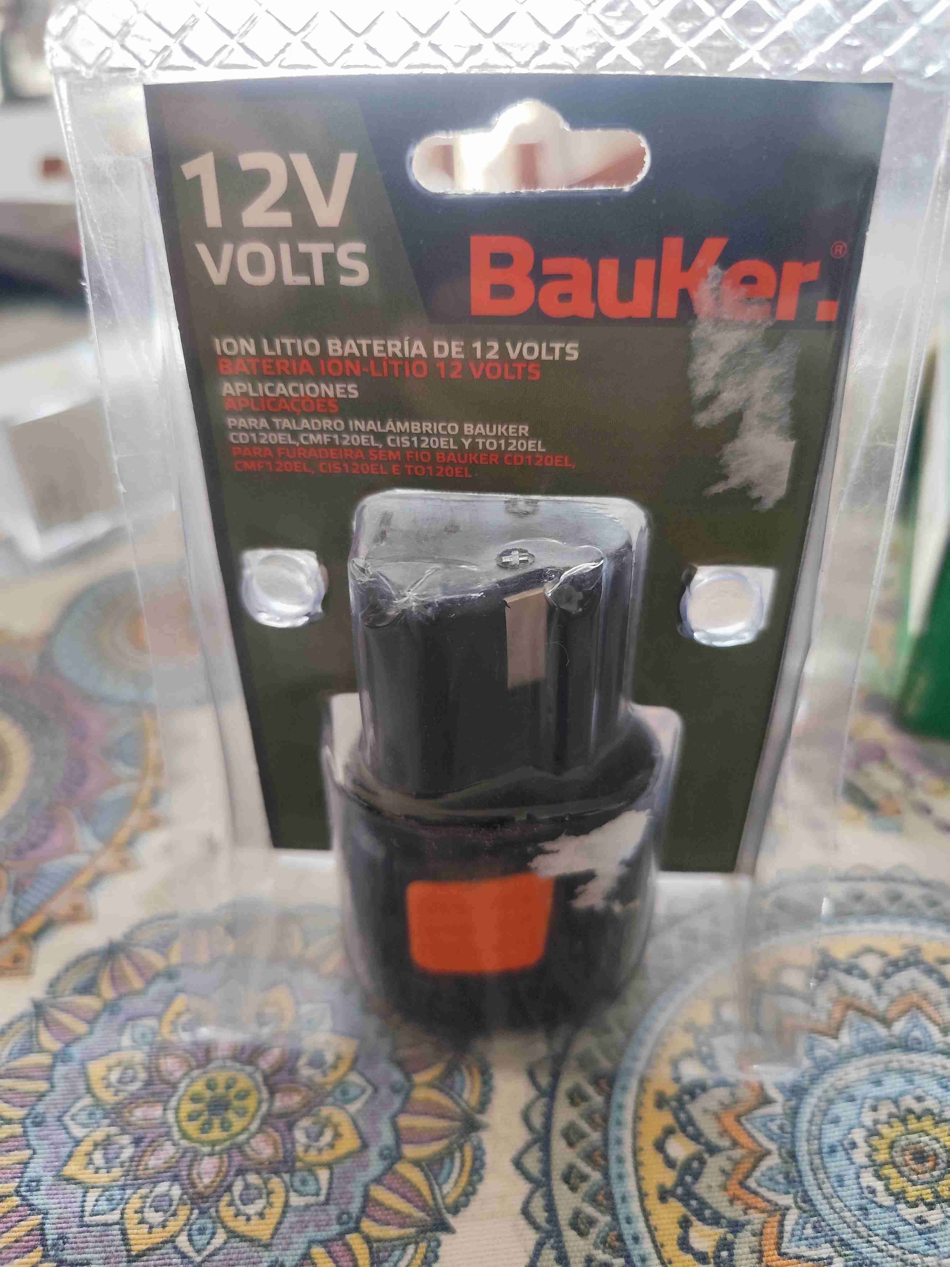 Batería Bauker 12V Ion Litio