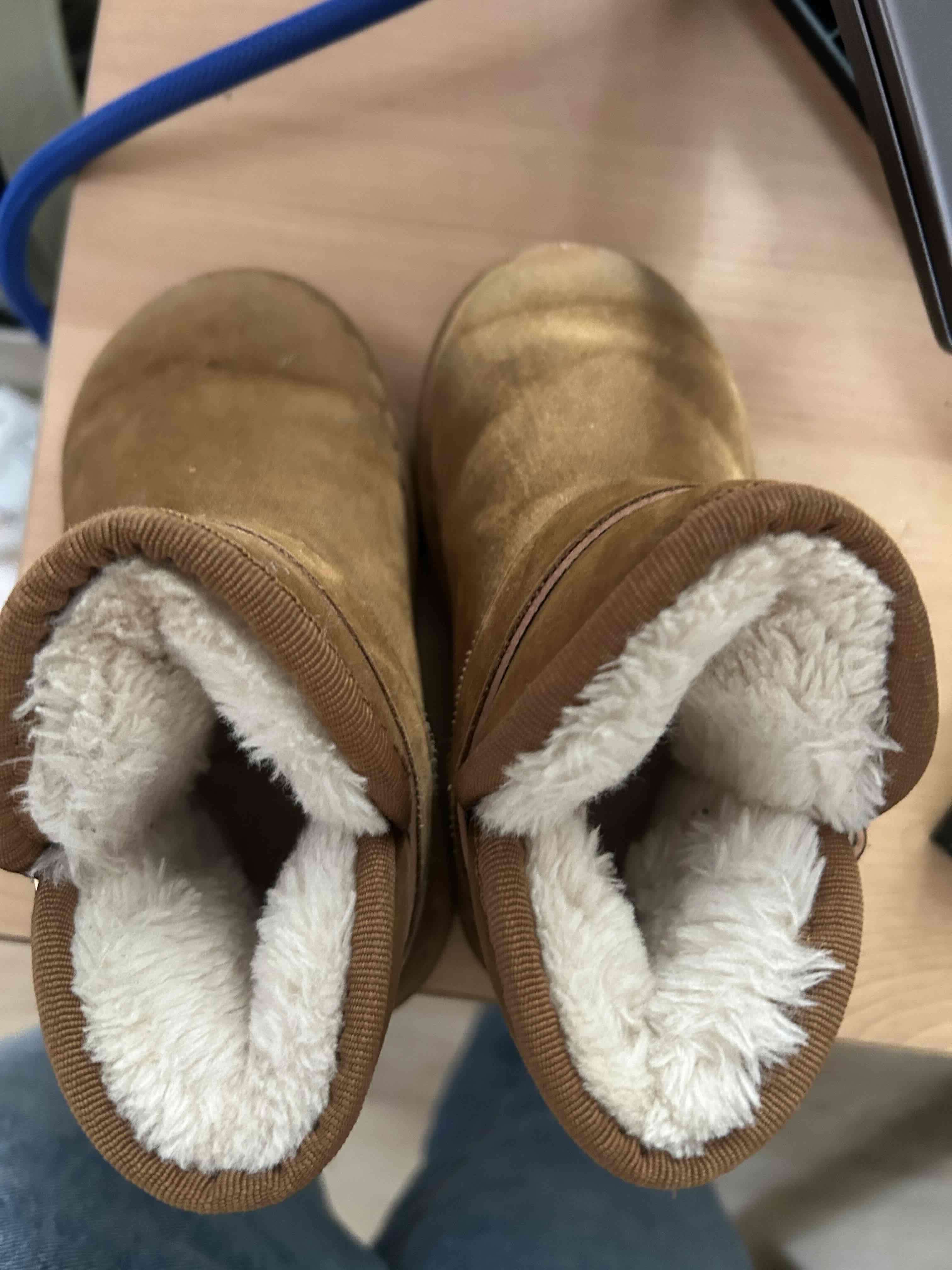 Botas de niña café con forro - miniatura 3