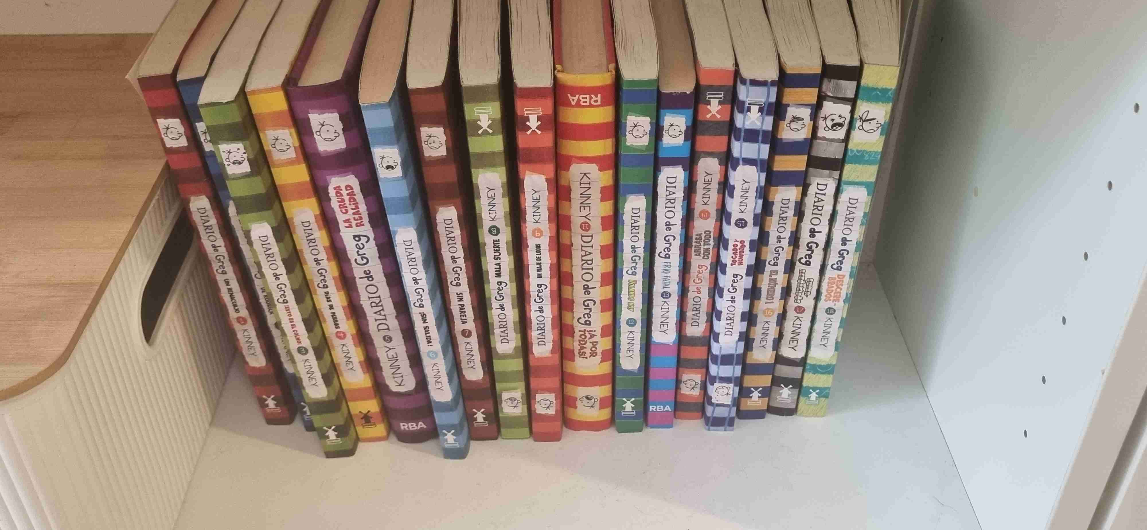 Colección Diario de Greg del 1 al 18 (falta el 10) - miniatura 2