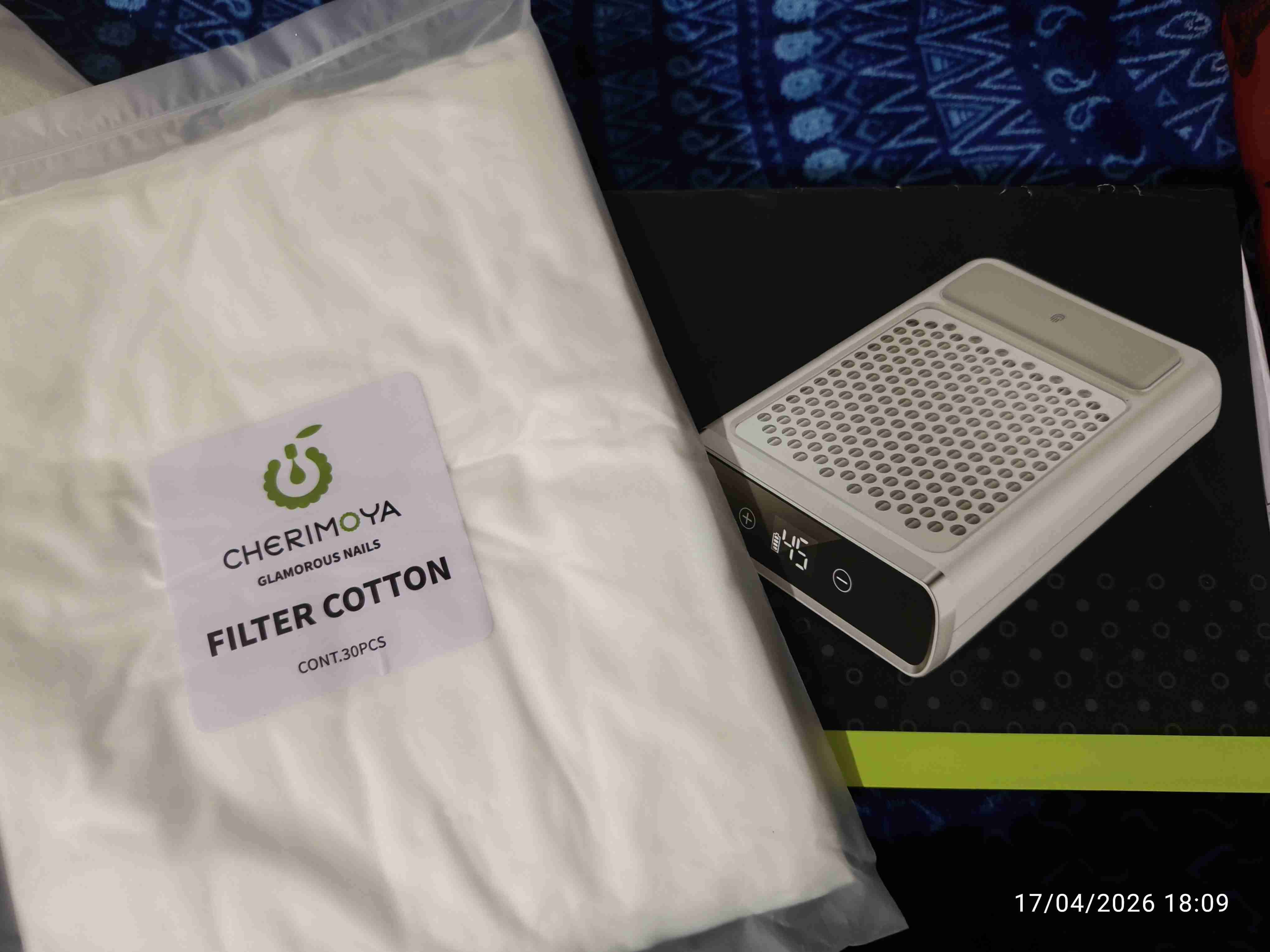 Extractor de polvo inalámbrico para uña Cherimoya - miniatura 6