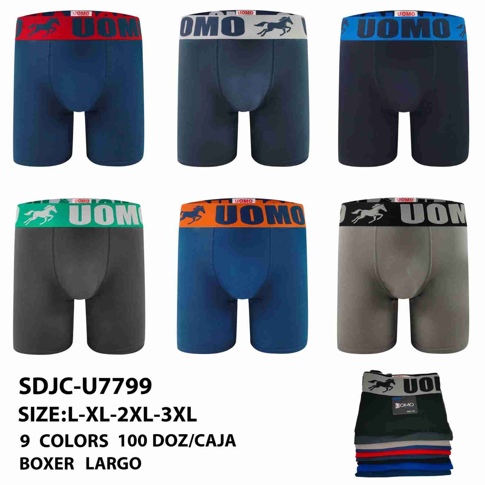 Boxers hombre multicolor UOMO - miniatura 5