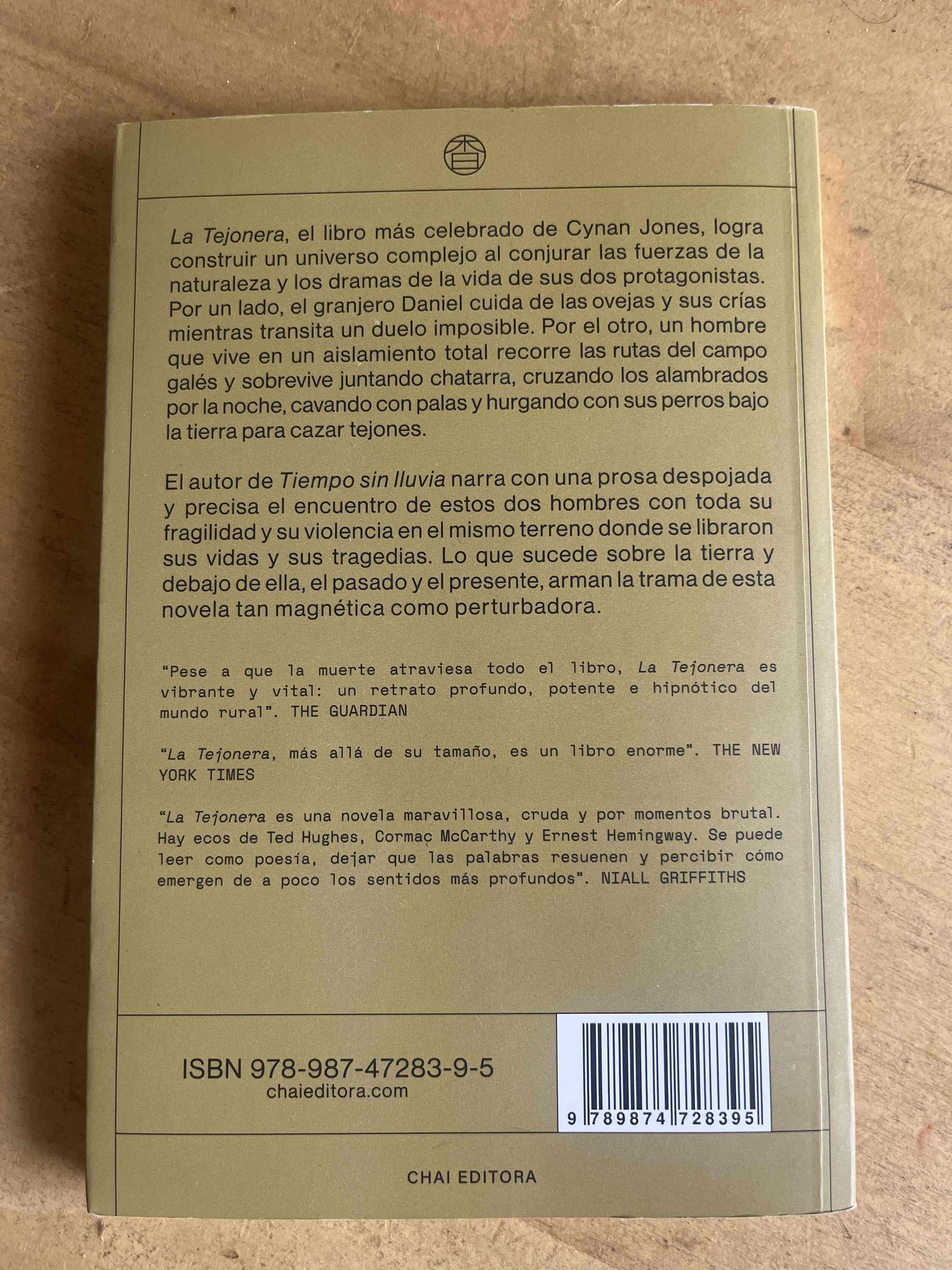 Libro 'La Tejonera' de Cynan Jones - miniatura 2