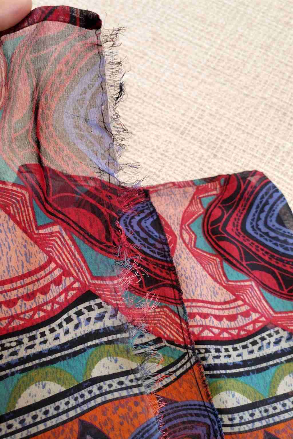 Vestido largo estampado multicolor - miniatura 2