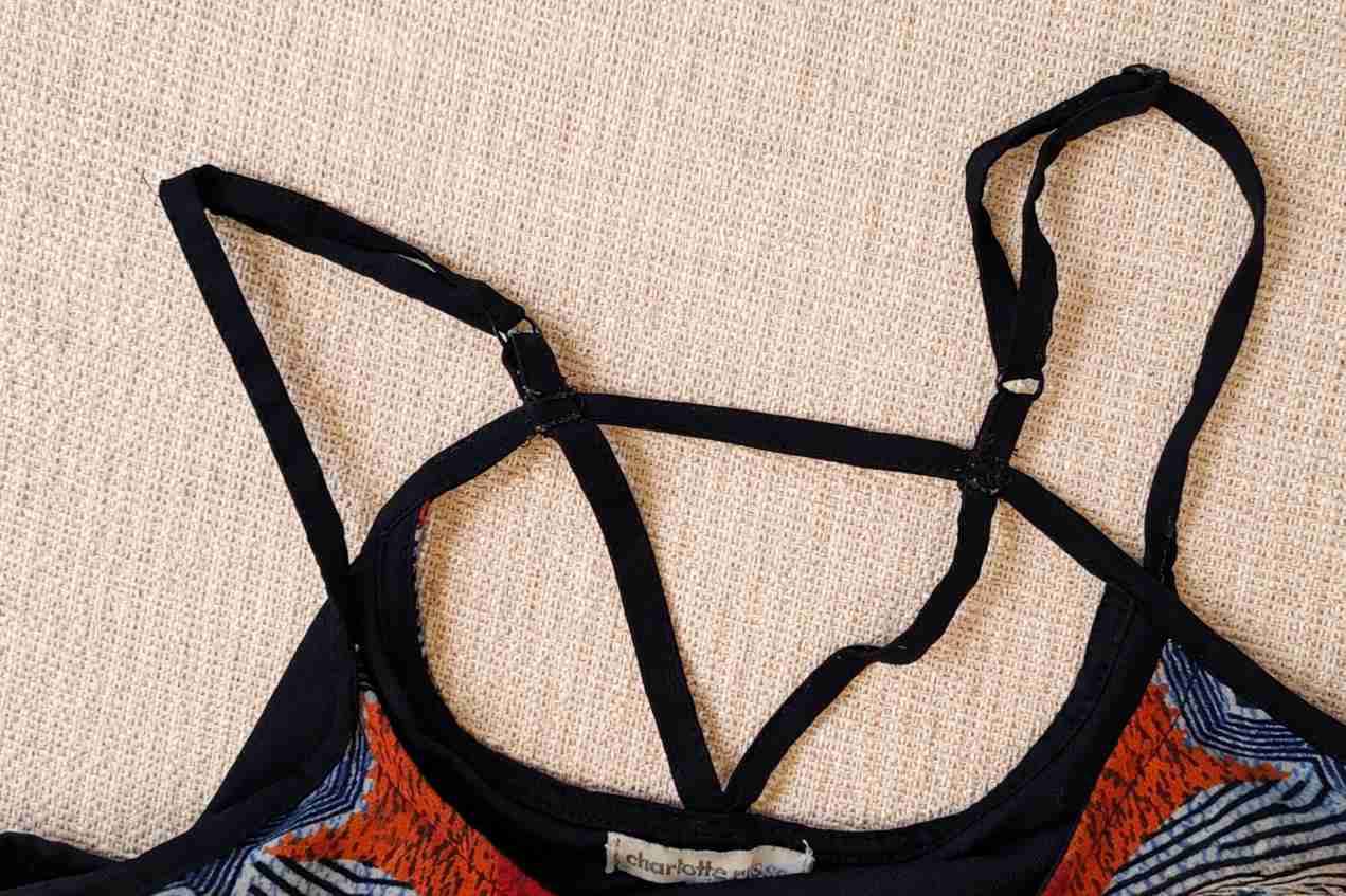 Vestido largo estampado multicolor - miniatura 3