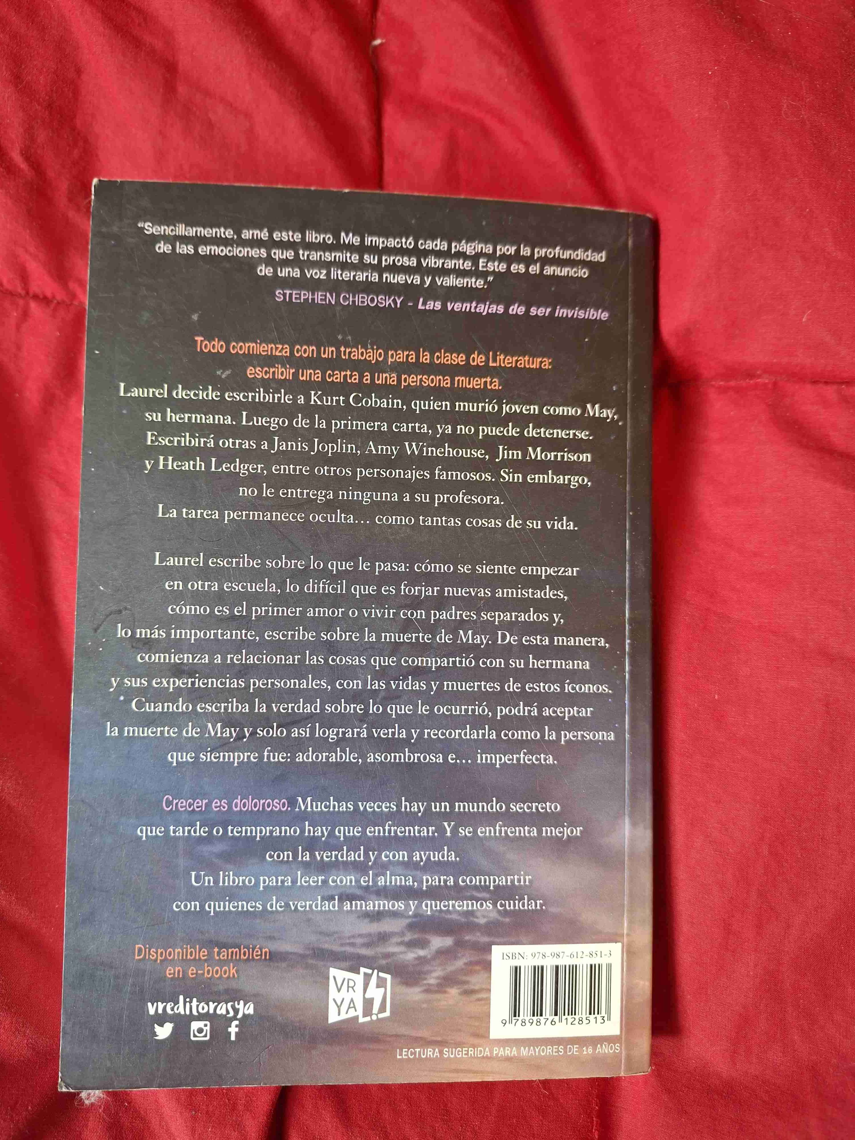 Libro 'Cartas de amor a los muertos' - miniatura 2