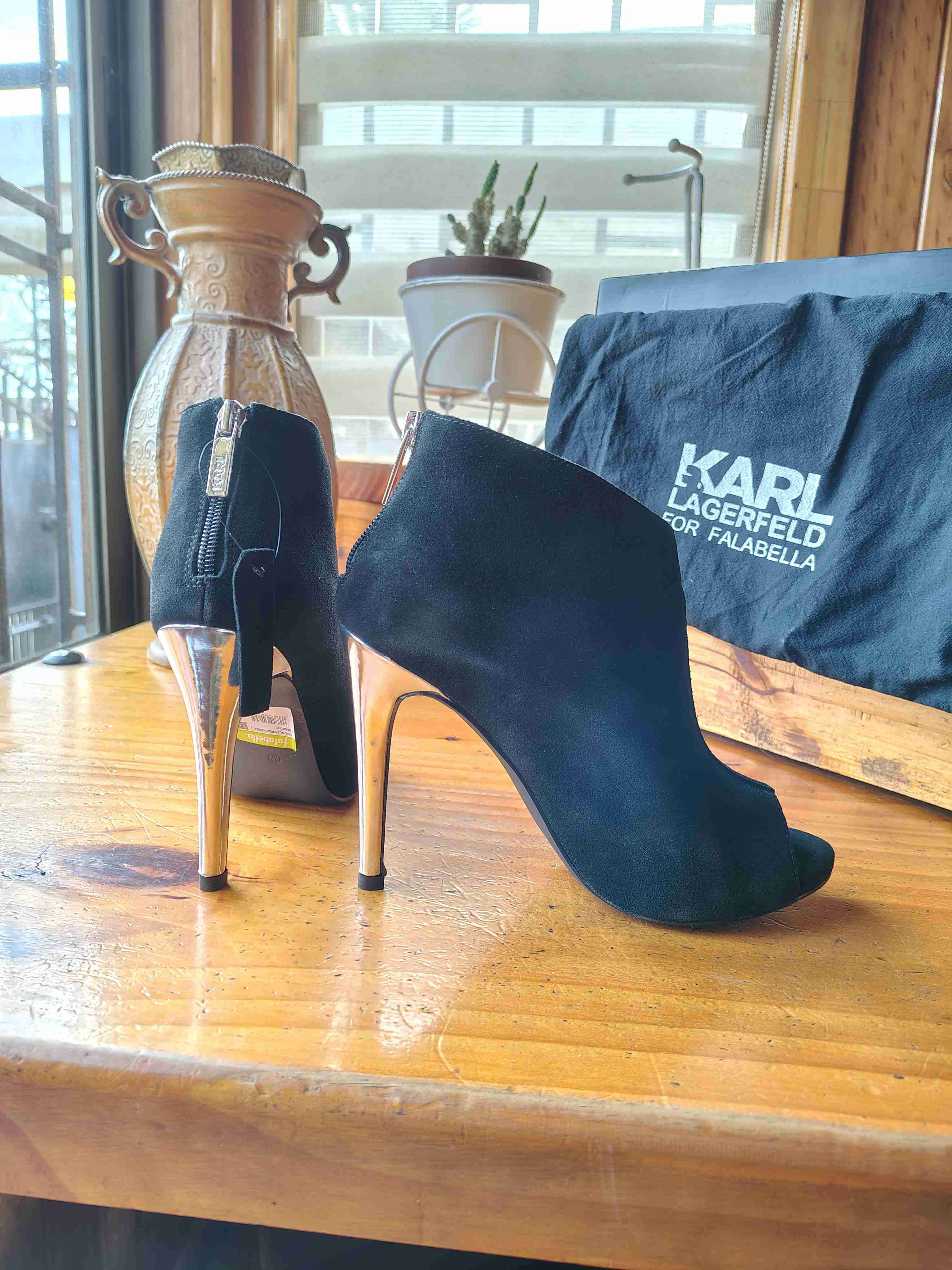 Botines cuero Karl Lagerfeld - miniatura 3