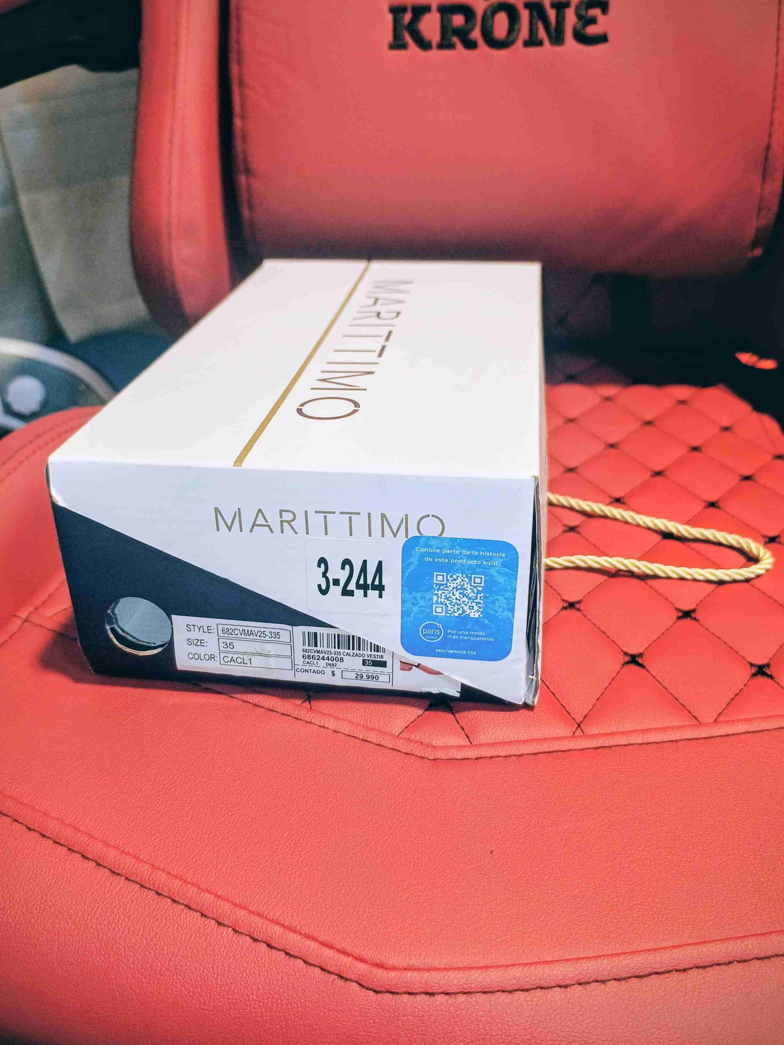 Zapatos de tacón beige y negro TALLA 35 - miniatura 6