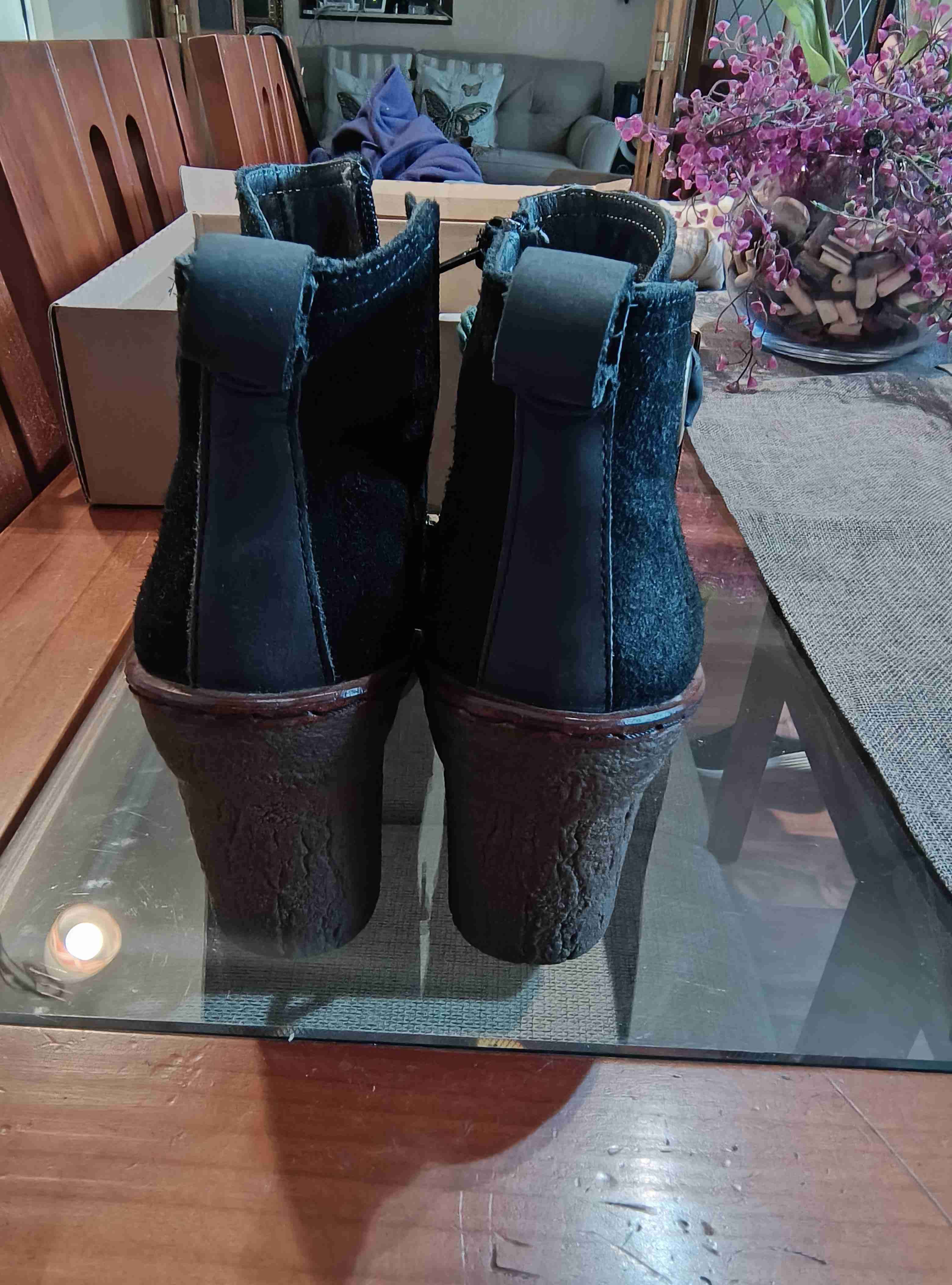 Botines negros de gamuza - miniatura 5