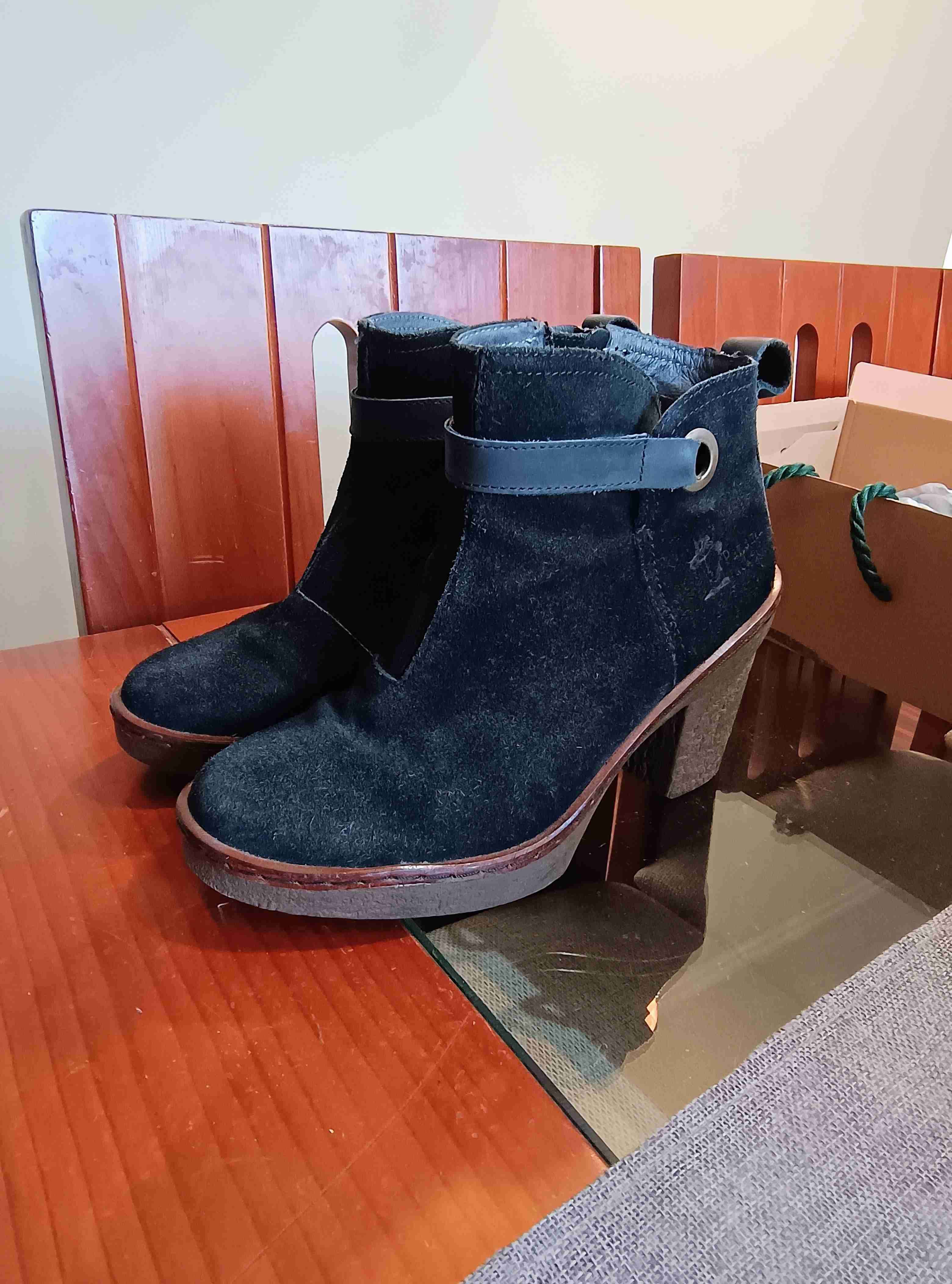 Botines negros de gamuza - miniatura 6