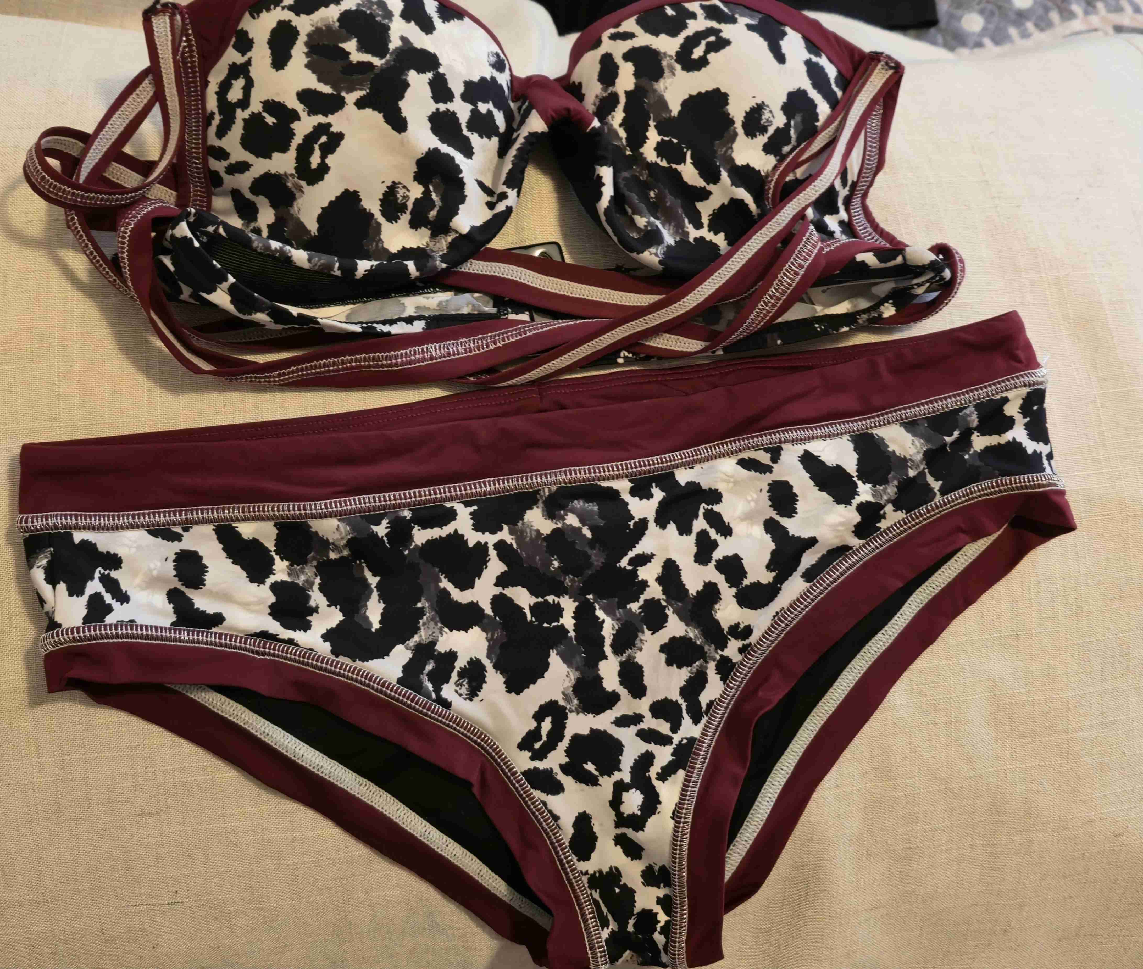 Bikini estampado animal print - miniatura 1