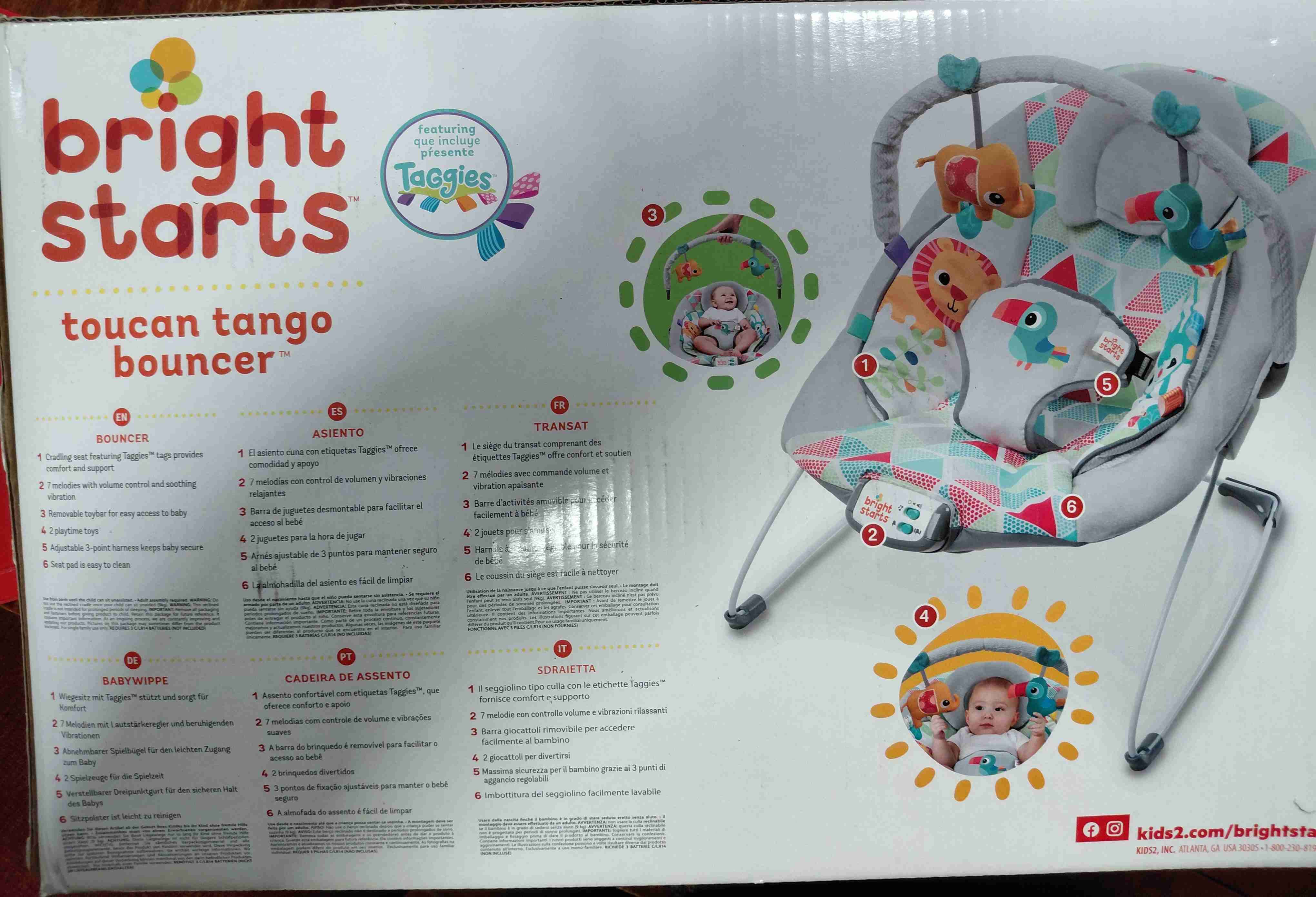 Silla vibradora Bright Starts - miniatura 2