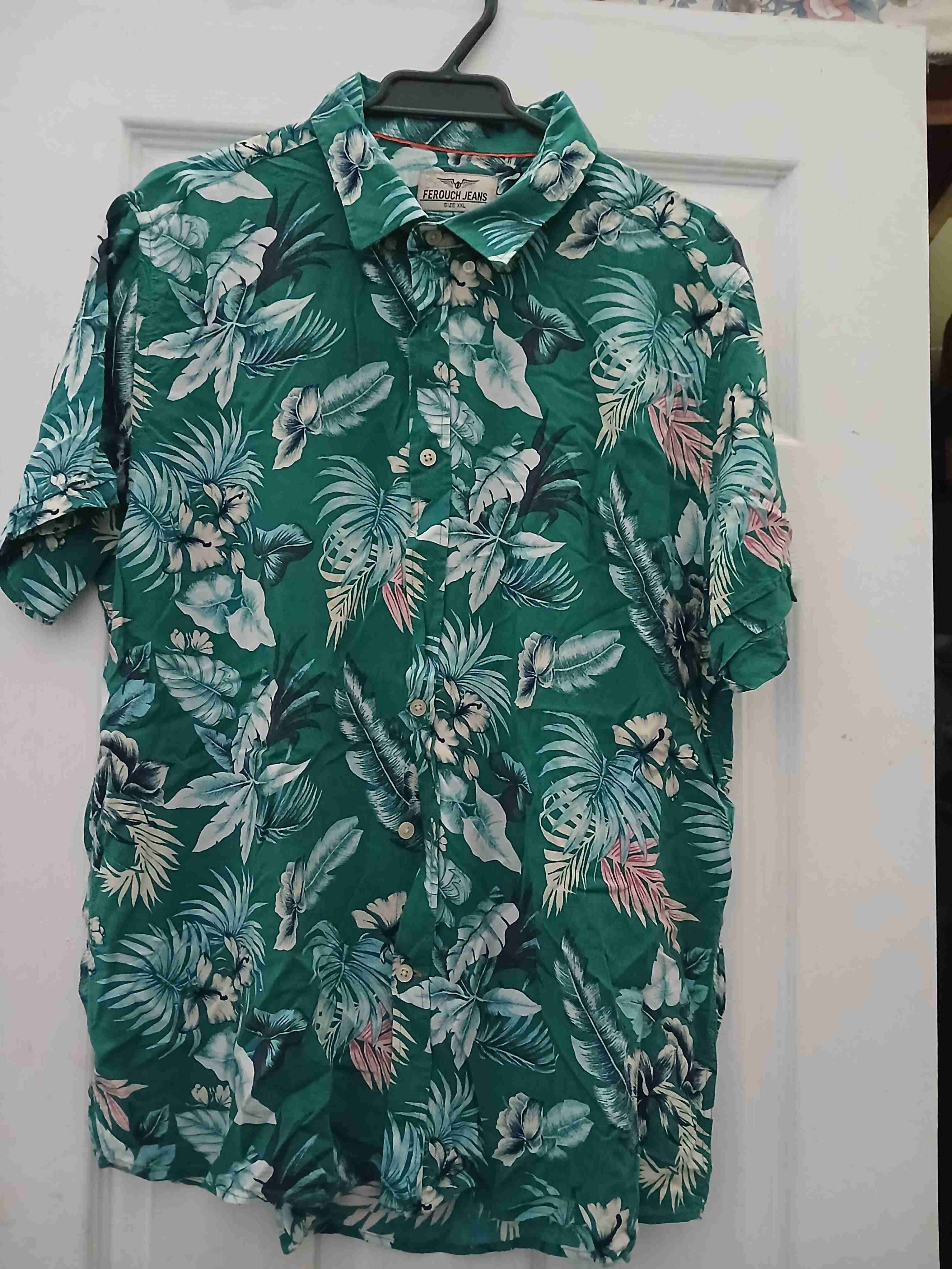 Camisa hawaiana estampada hombre - miniatura 2