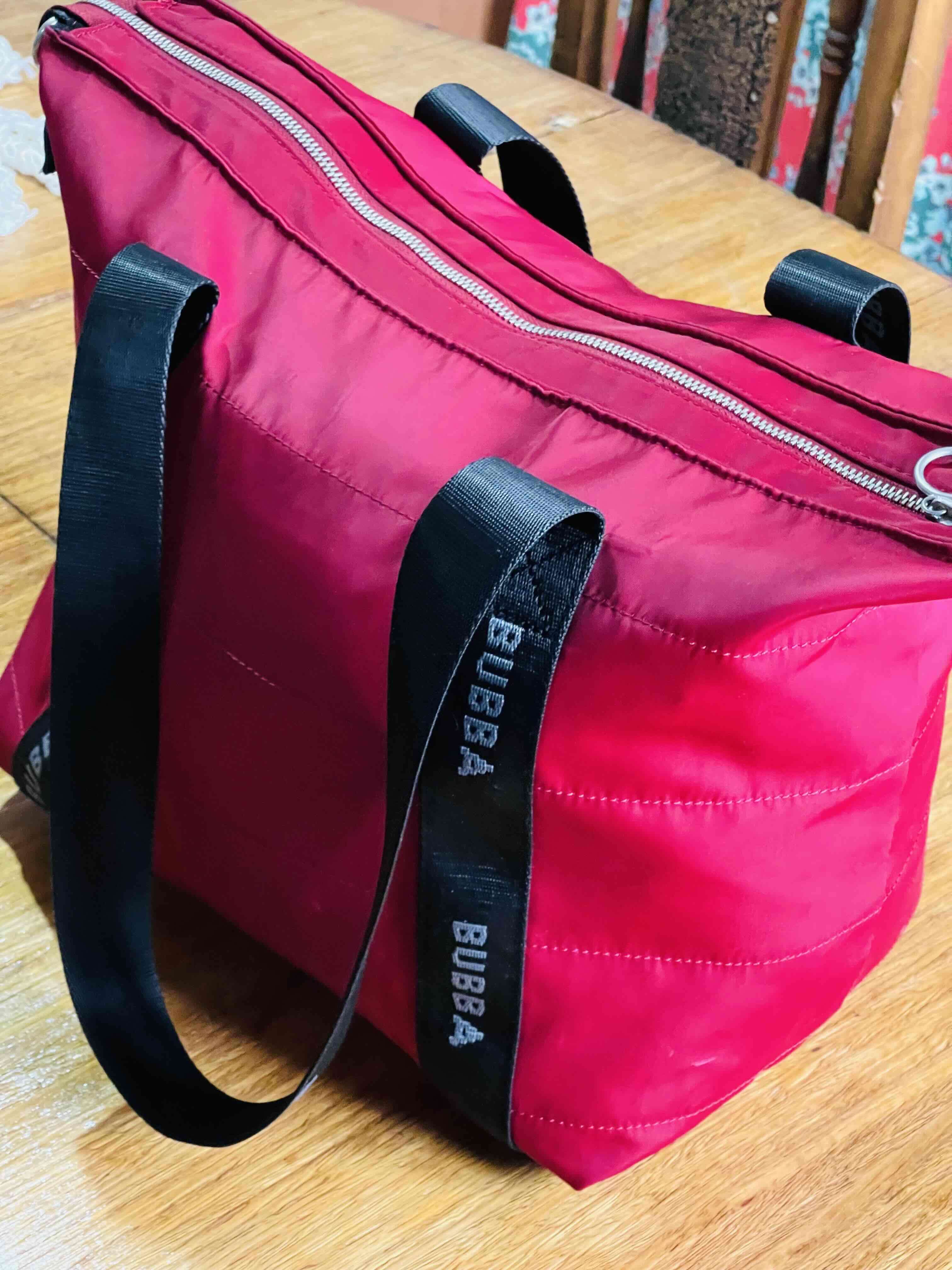 Bolso tote rojo Bubba - miniatura 6