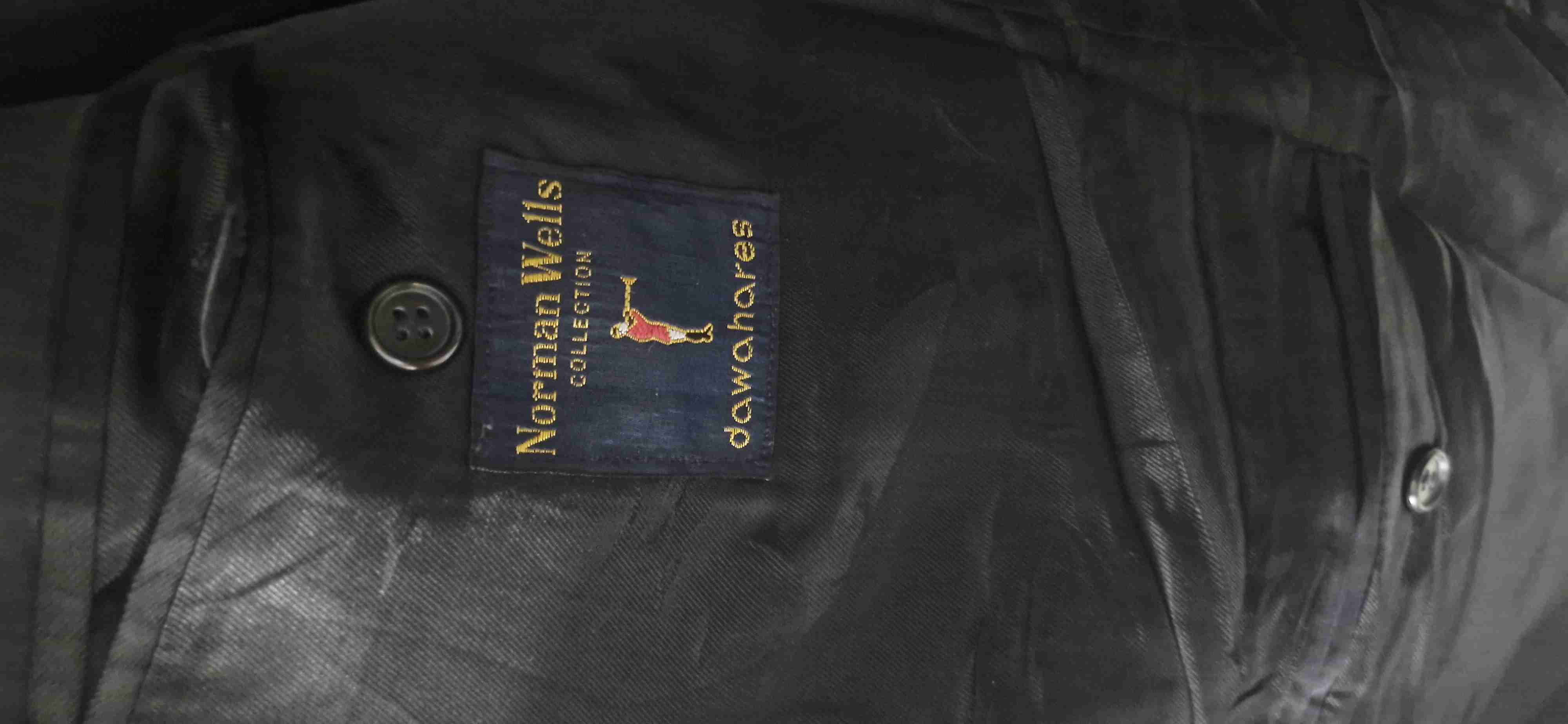 Abrigo Vintage 100% Pura Lana Espiga L/XL - miniatura 2