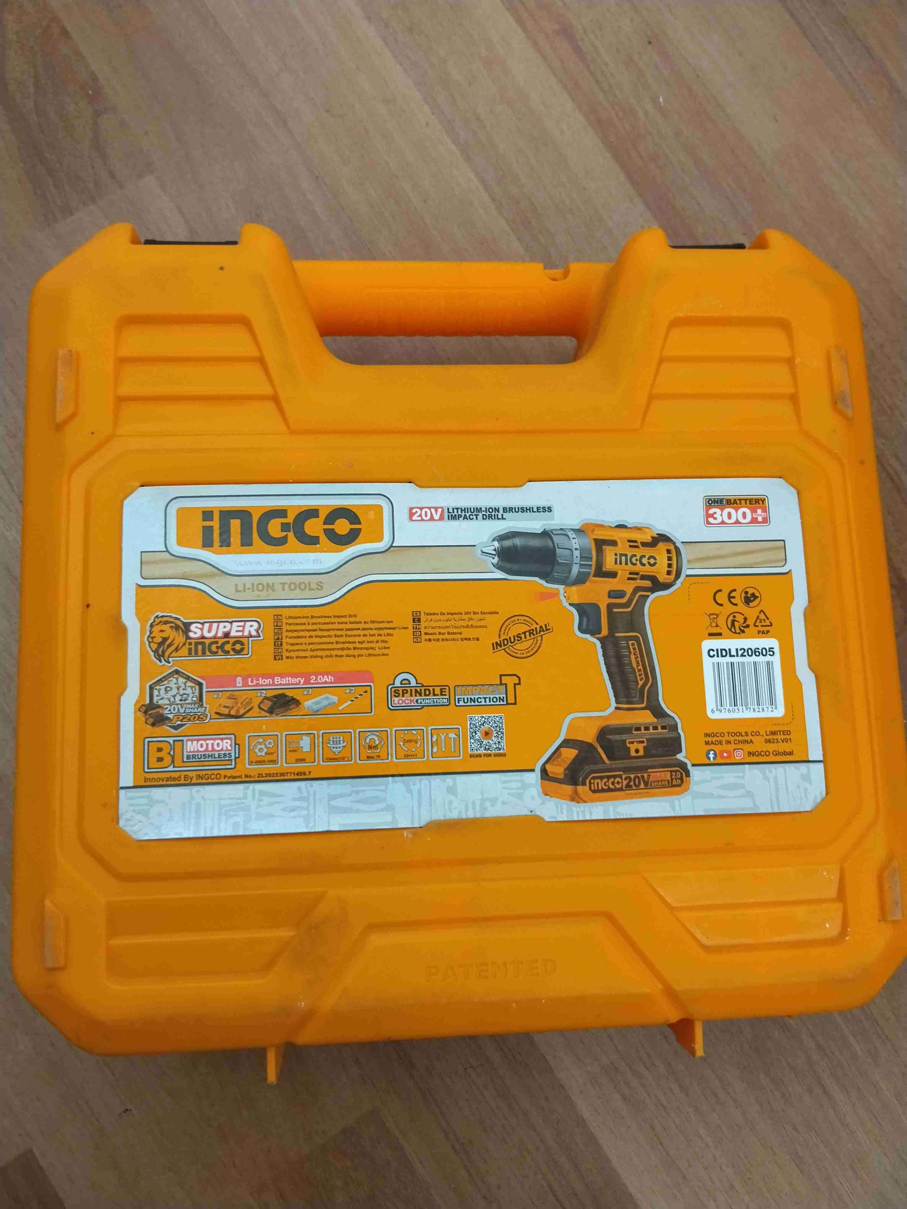 Taladro inalámbrico Ingco 20V - miniatura 2