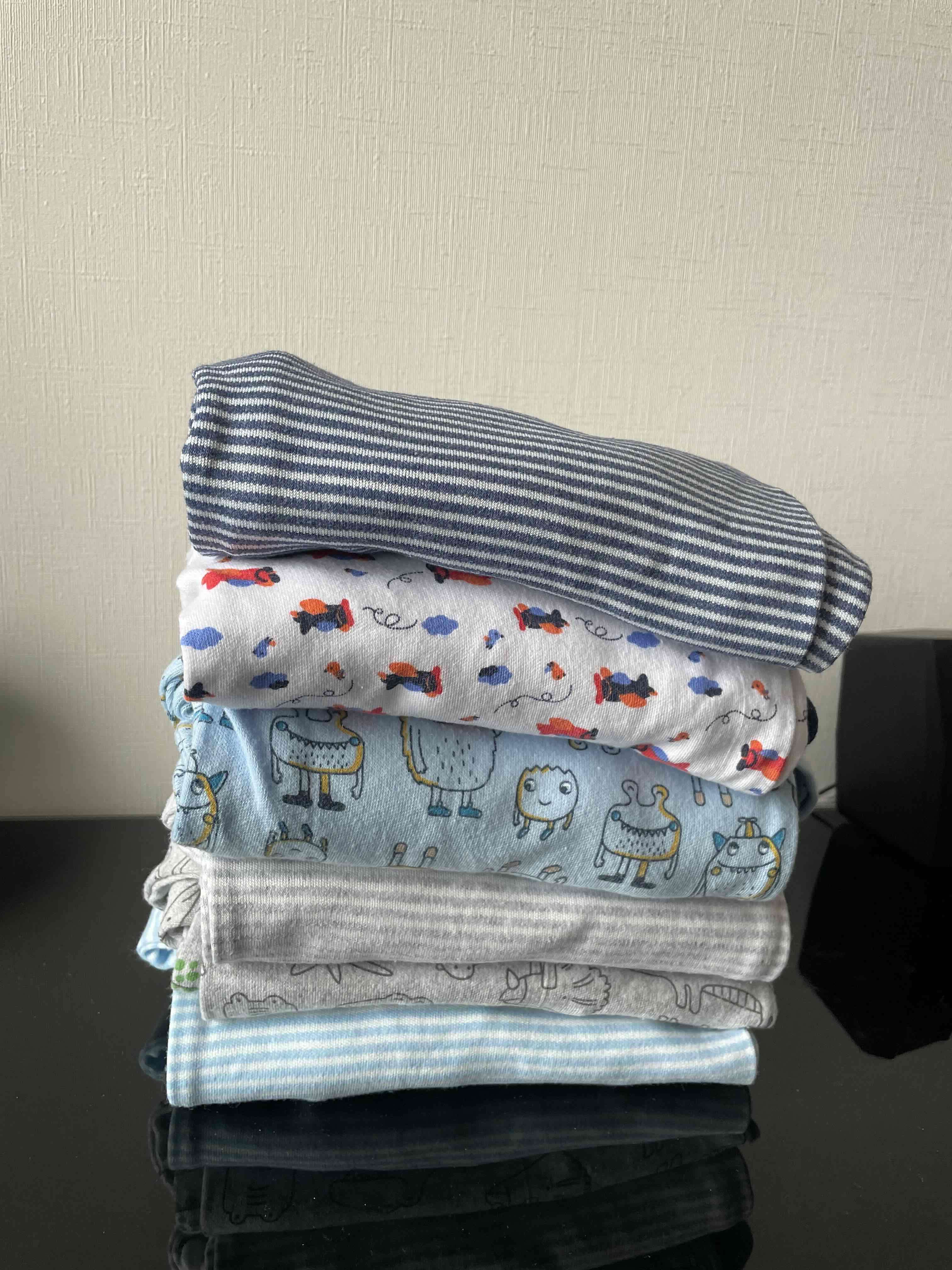Conjunto de bebé estampado azul - miniatura 4