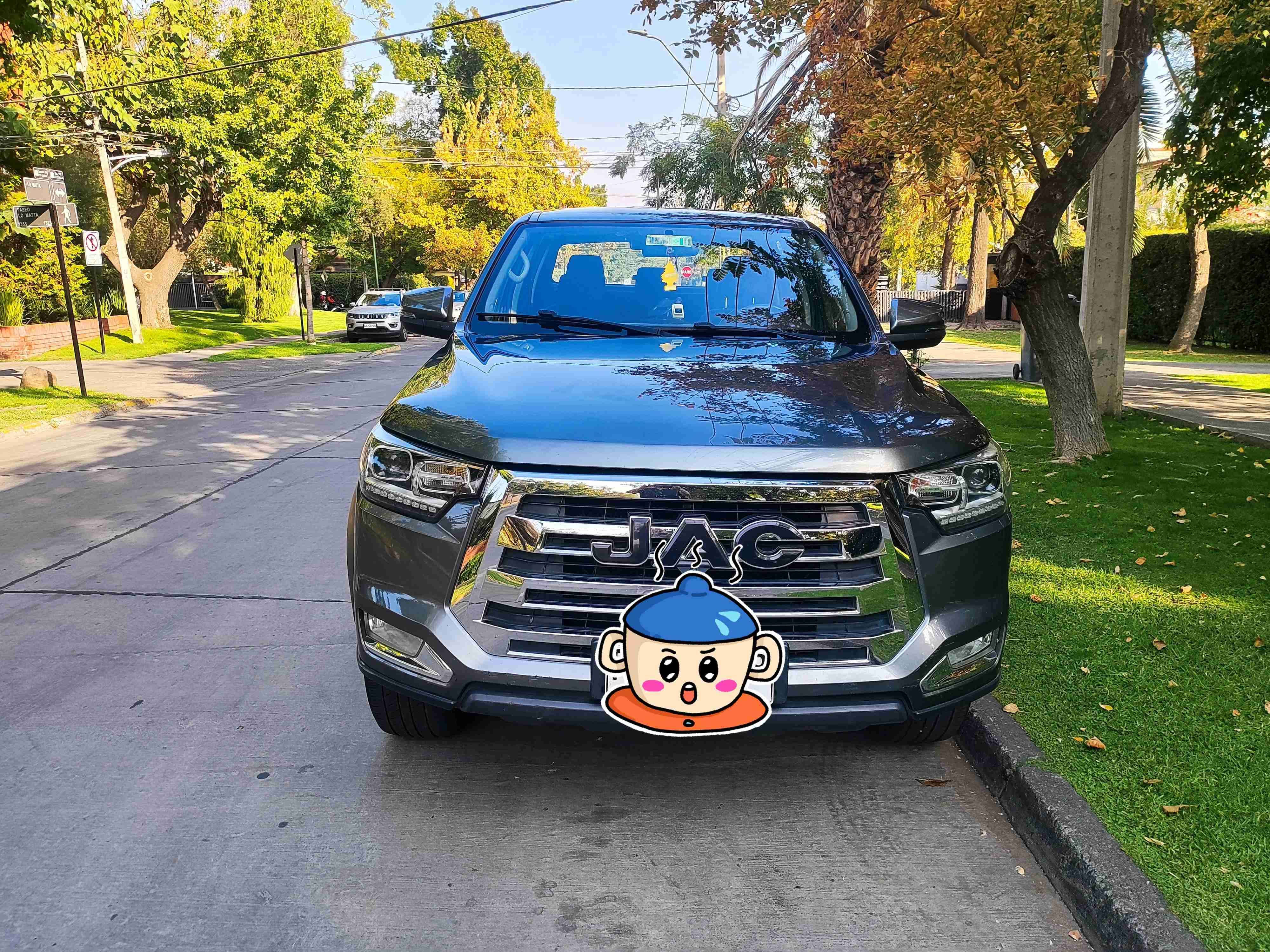 Camioneta JAC, color gris en muy buen estado. - miniatura 2