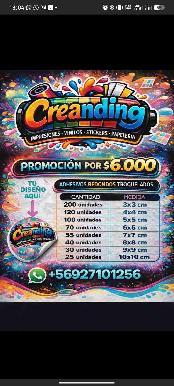 Adhesivos Personalizados