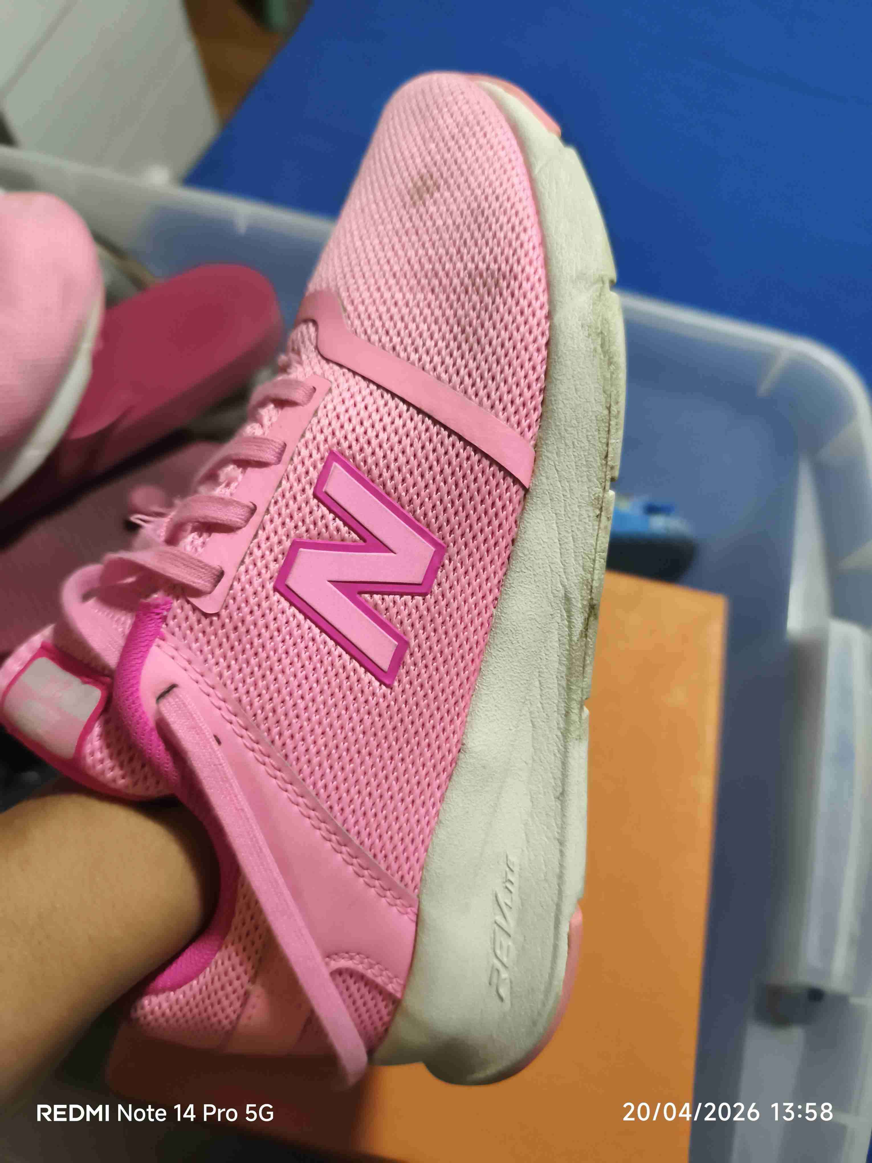 Zapatillas deportivas rosas NBALANCE  NUMERO 35 - miniatura 1
