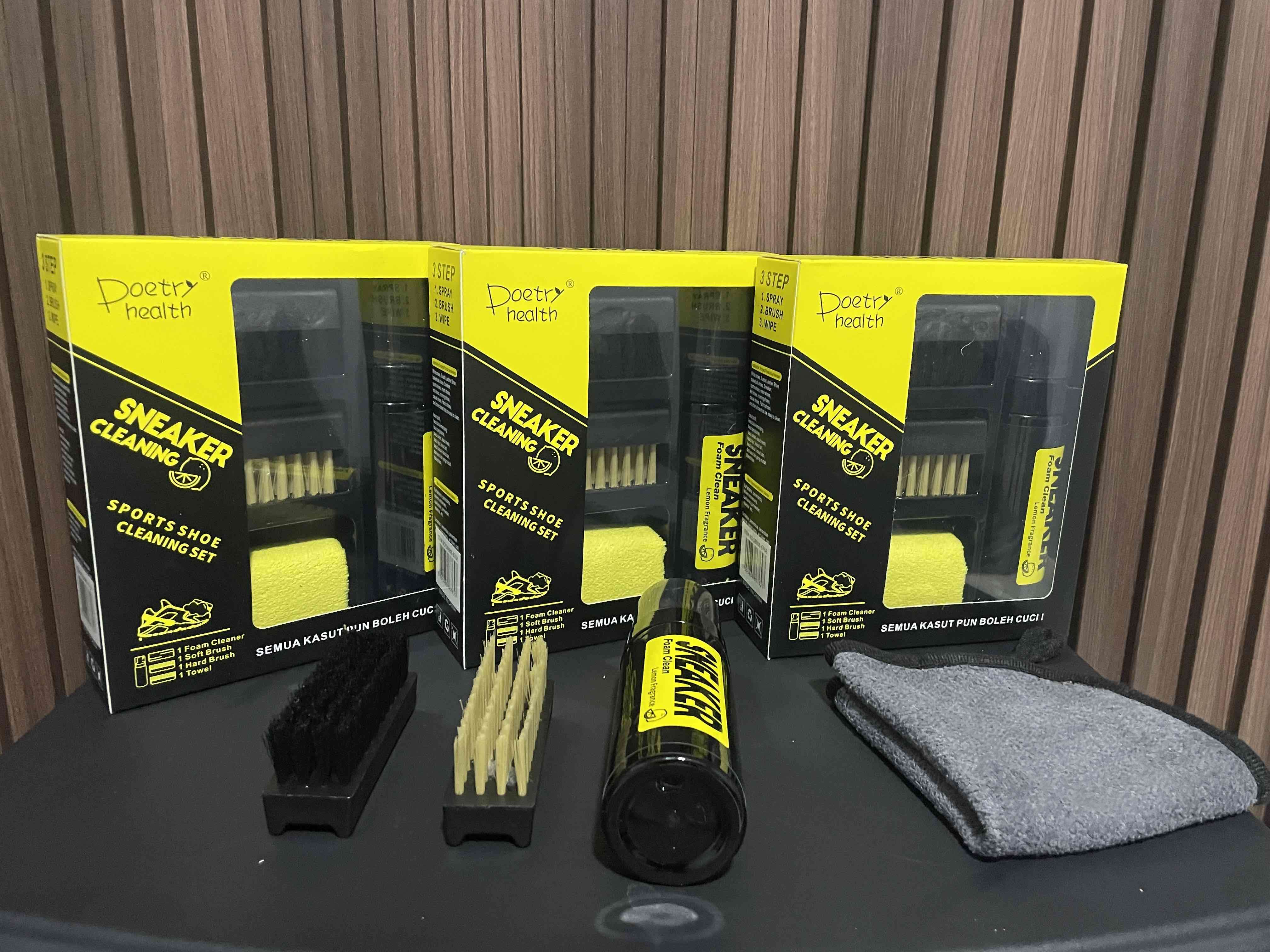 Kit de limpieza para zapatillas Poetry Health - miniatura 1