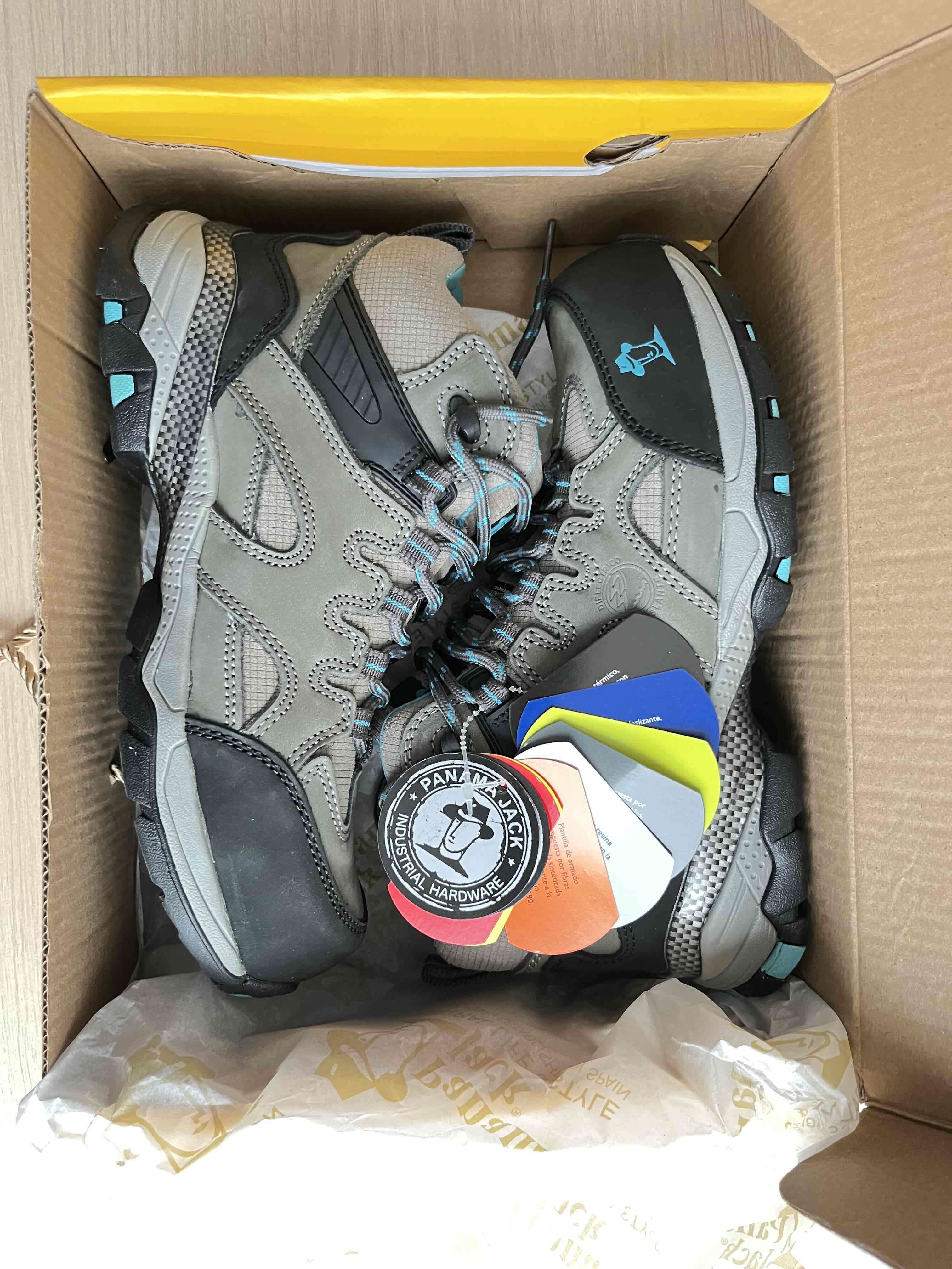 Botas trekking/trabajo Panama Jack grises - miniatura 2