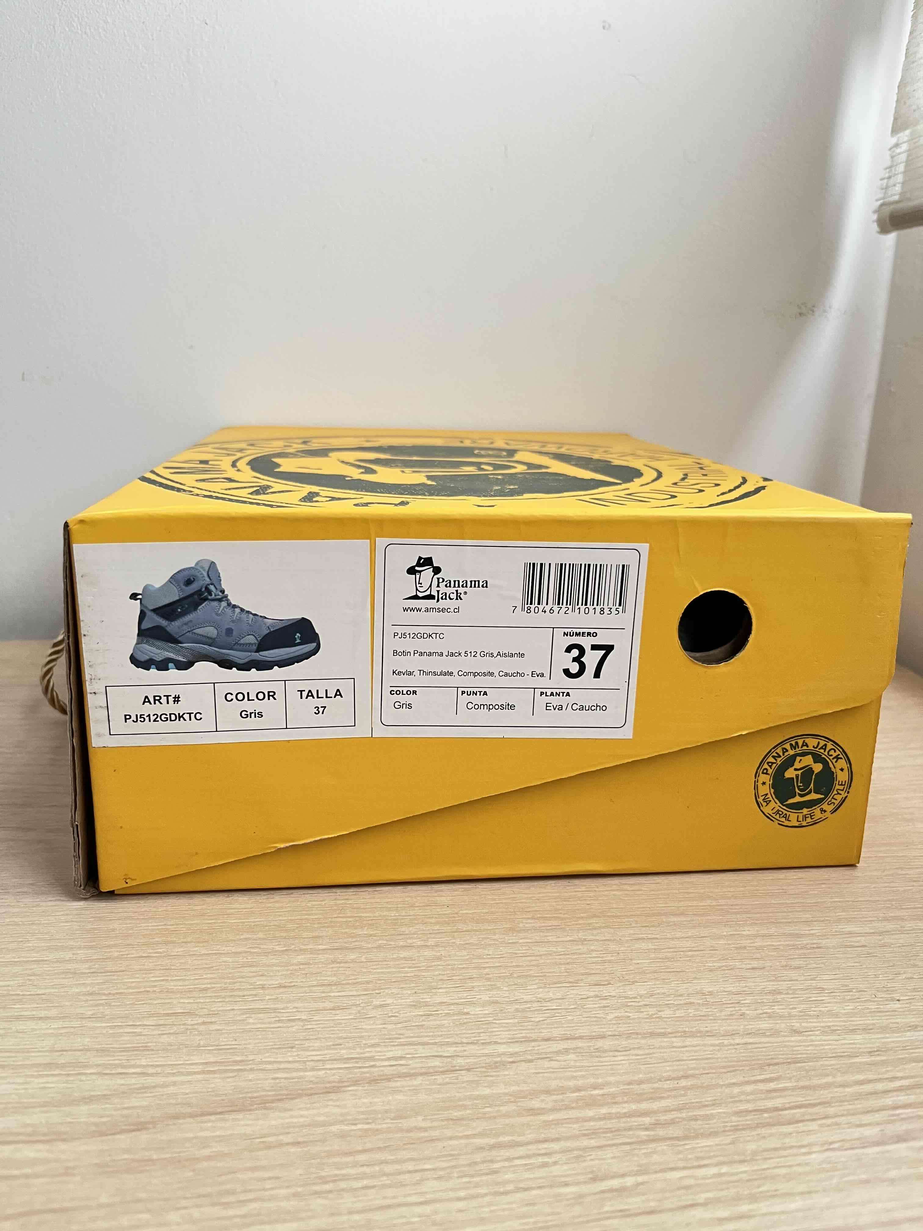 Botas trekking/trabajo Panama Jack grises - miniatura 3