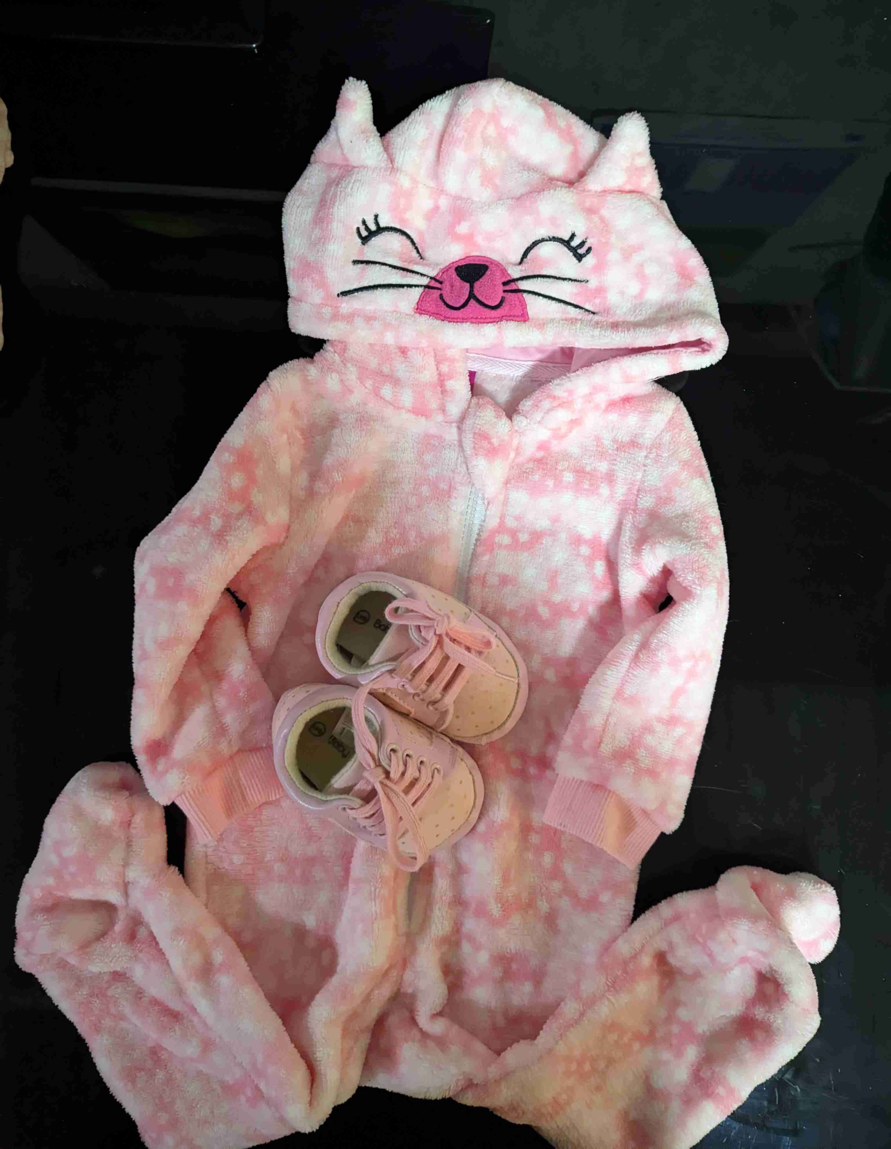 Abrigo bebé blanco con zapatos + Lote de 20 - miniatura 3