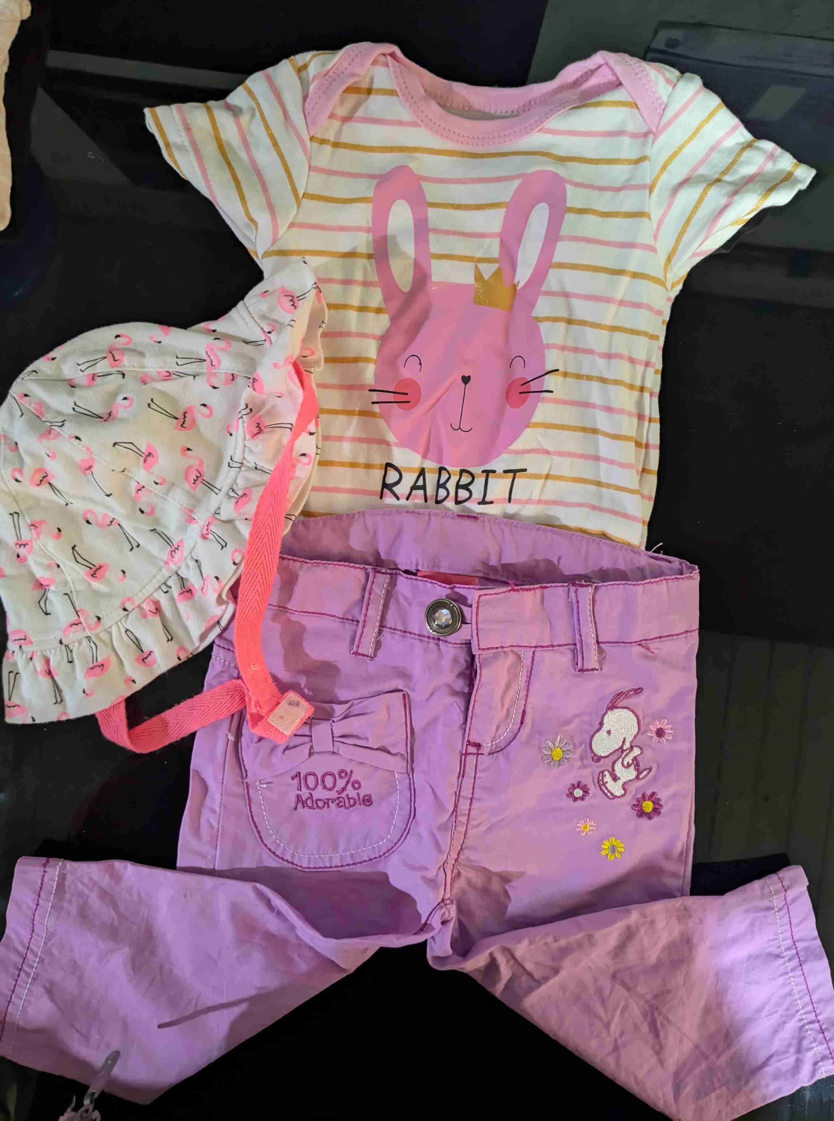 Abrigo bebé blanco con zapatos + Lote de 20 - miniatura 4