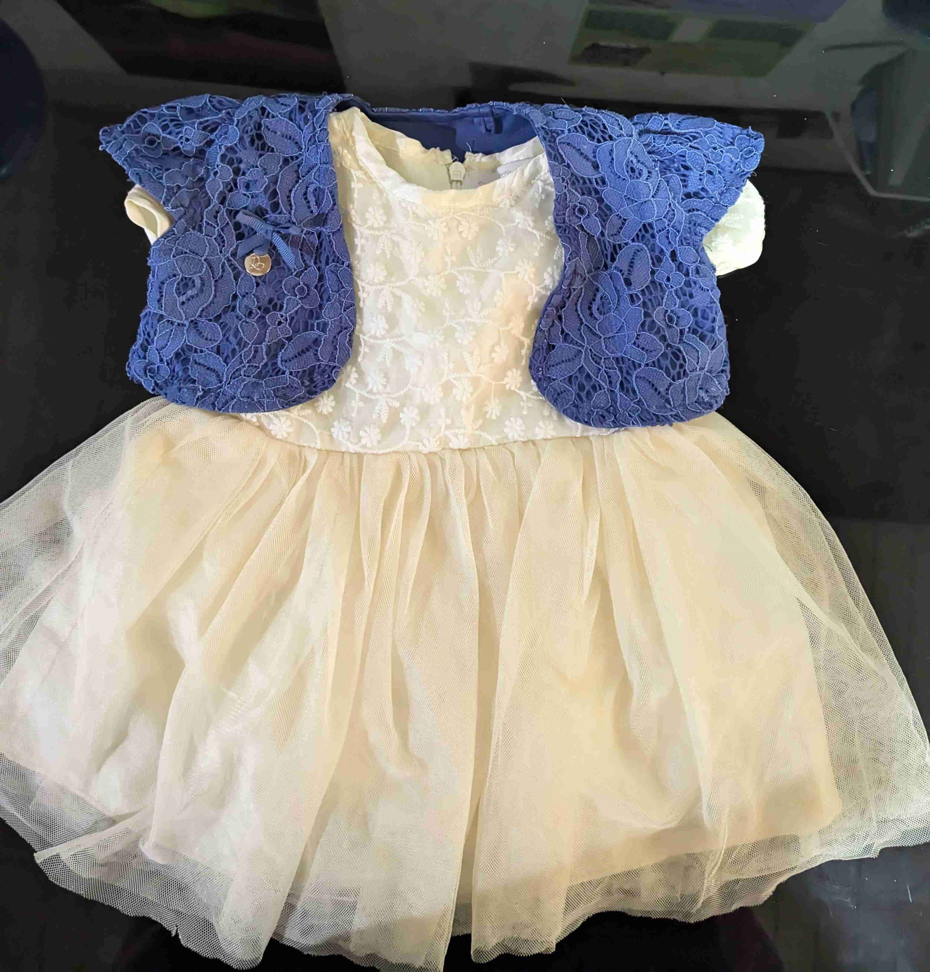 Abrigo bebé blanco con zapatos + Lote de 20 - miniatura 5