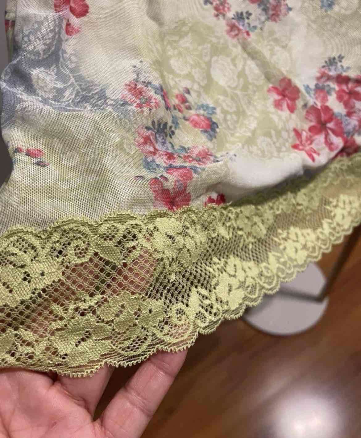 Conjunto top y falda malla Mesh - miniatura 5