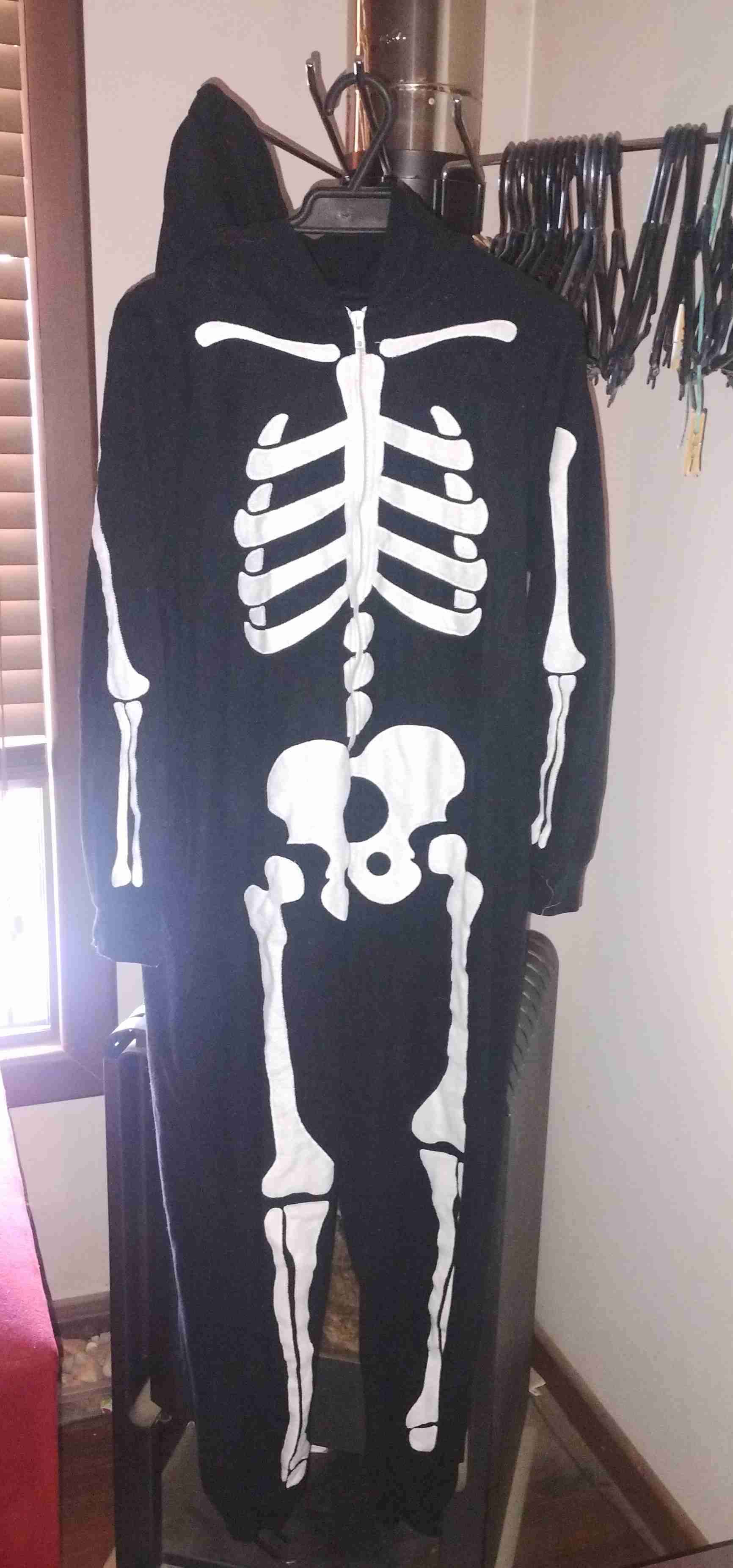 Pijama Enterito Esqueleto - miniatura 1