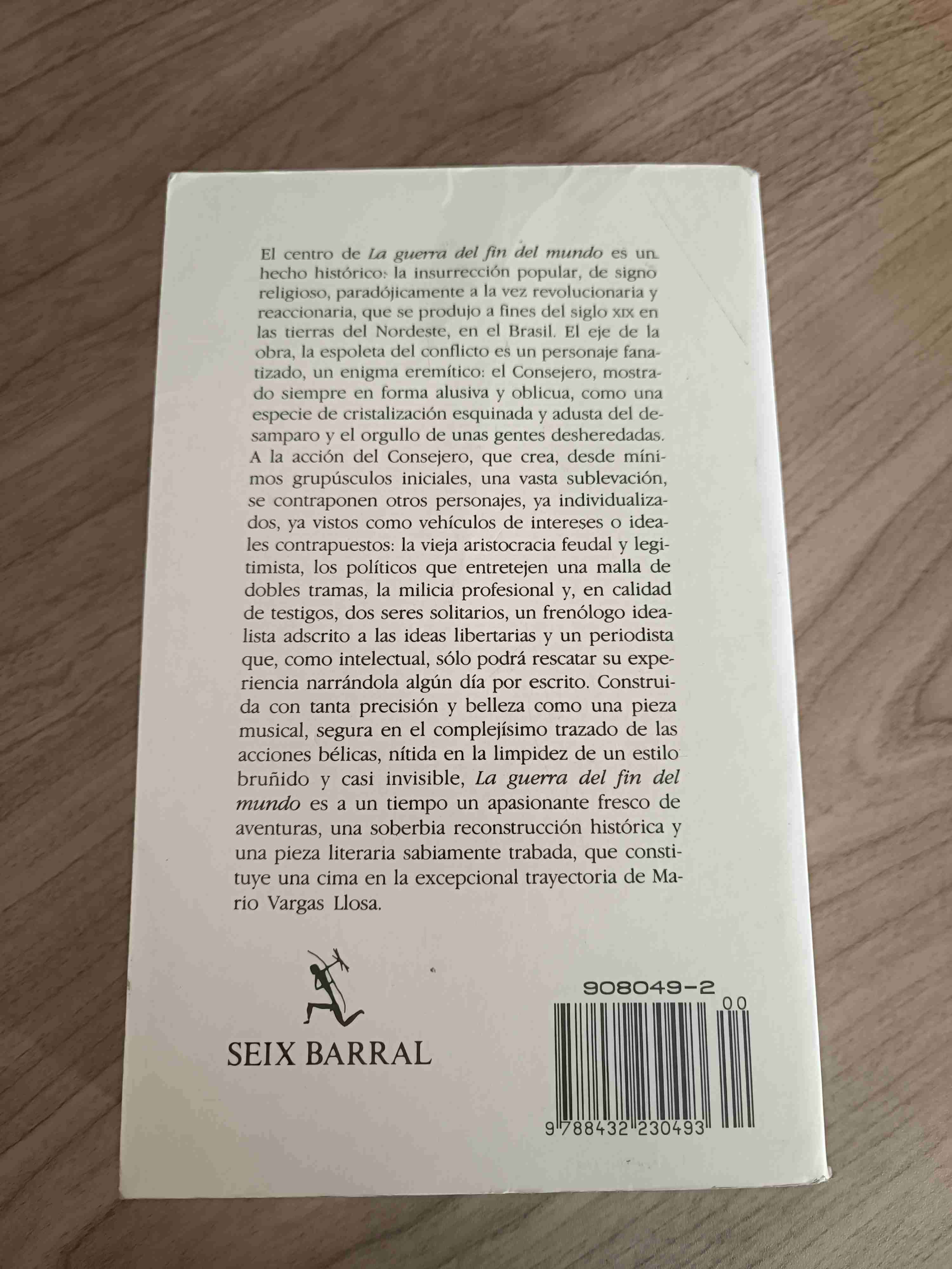 Libro 'La Guerra del Fin del Mundo' - miniatura 2